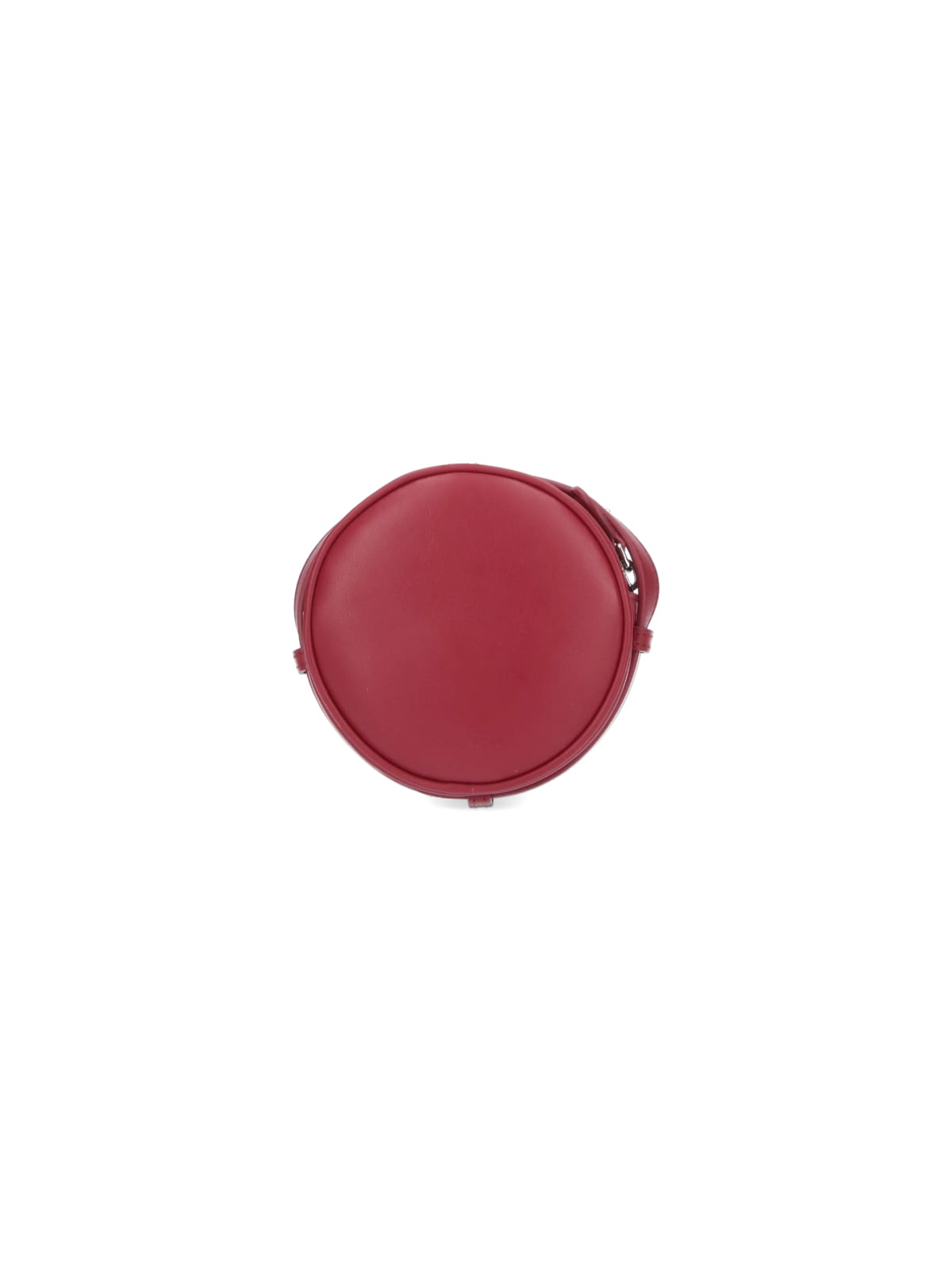 Shop Courrèges Reedition Circle Mini Bag In Red
