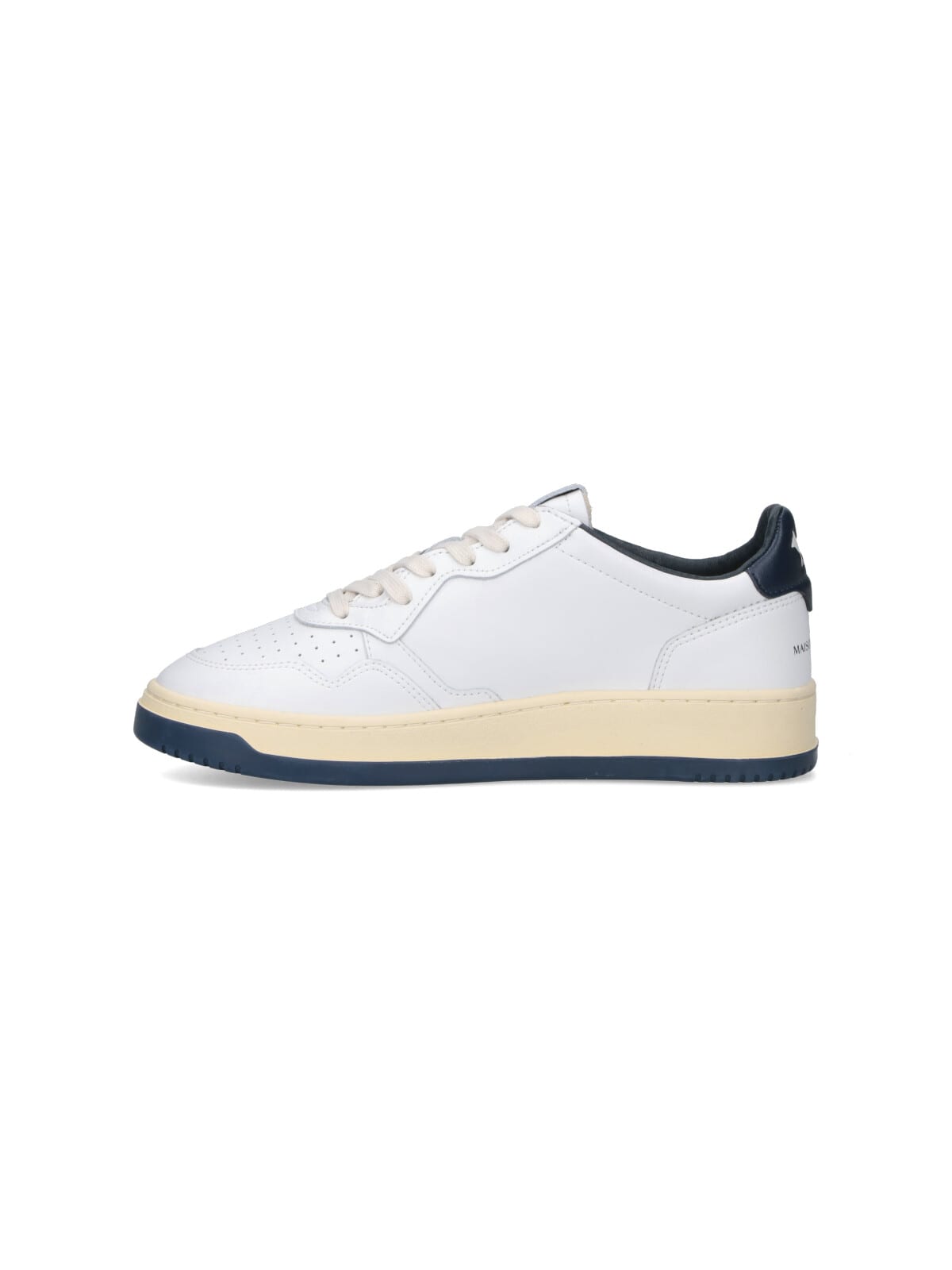 Autry X Maison Kitsune Medalist Low Top Sneakers In Blue
