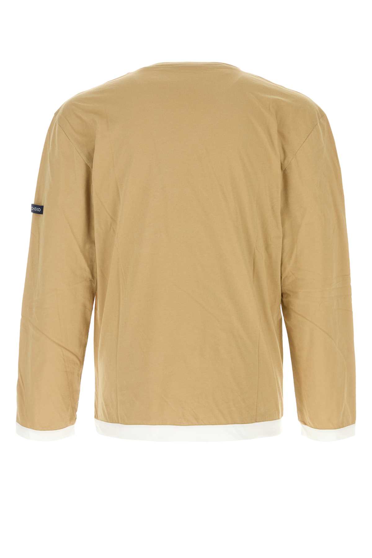 Namacheko Beige Cotton T-shirt
