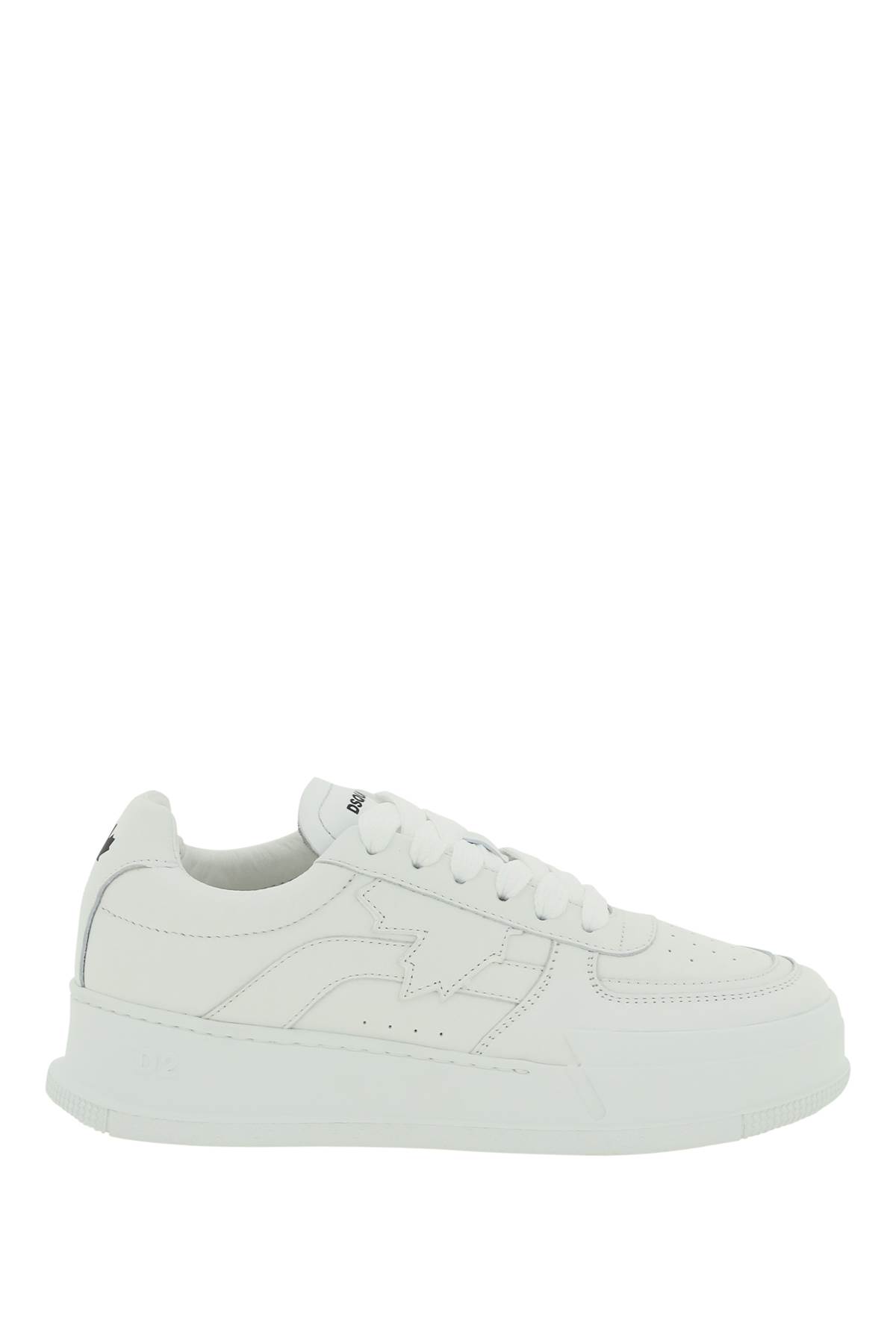 DSQUARED2 LEATHER CANADIAN SNEAKERS