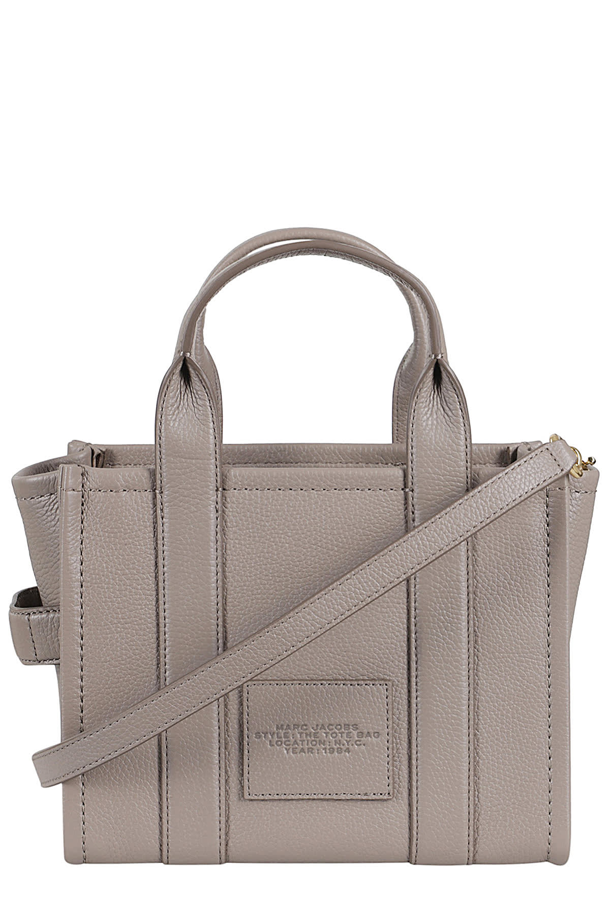 Shop Marc Jacobs The Small Tote In Cement