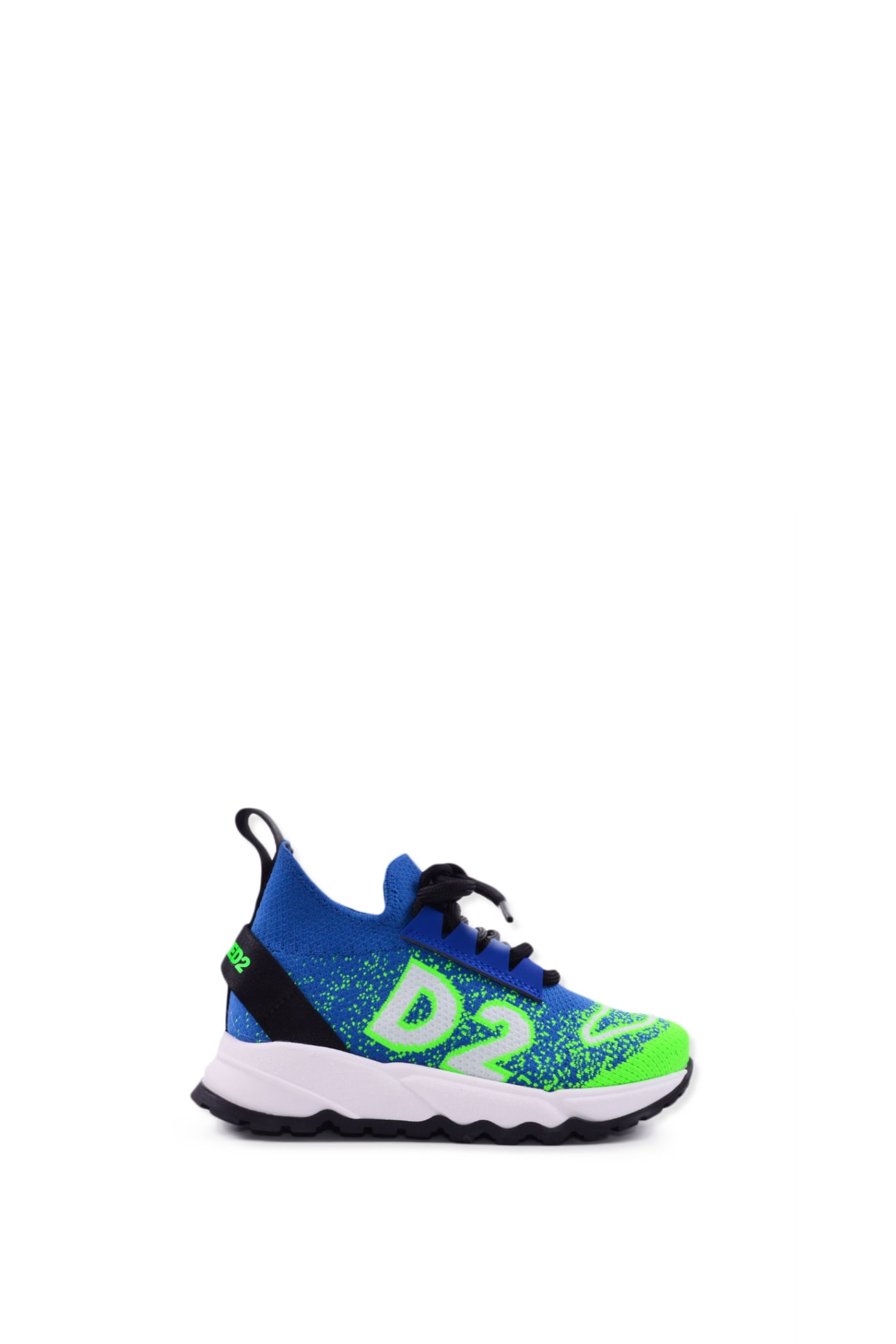 Dsquared2 Sneakers In Stretch Knit With Logo