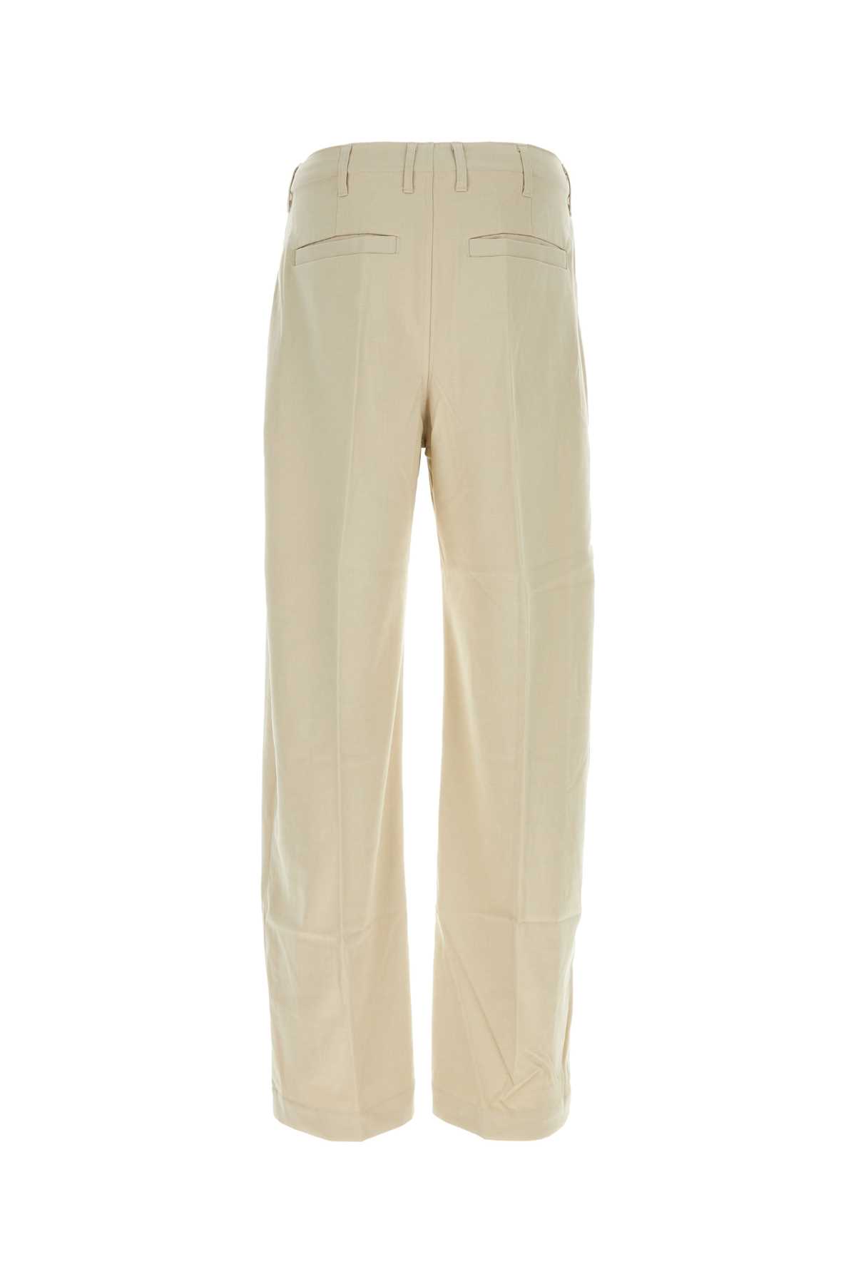 Shop Entire Studios Sand Stretch Polyester Blend Pant In Fondant