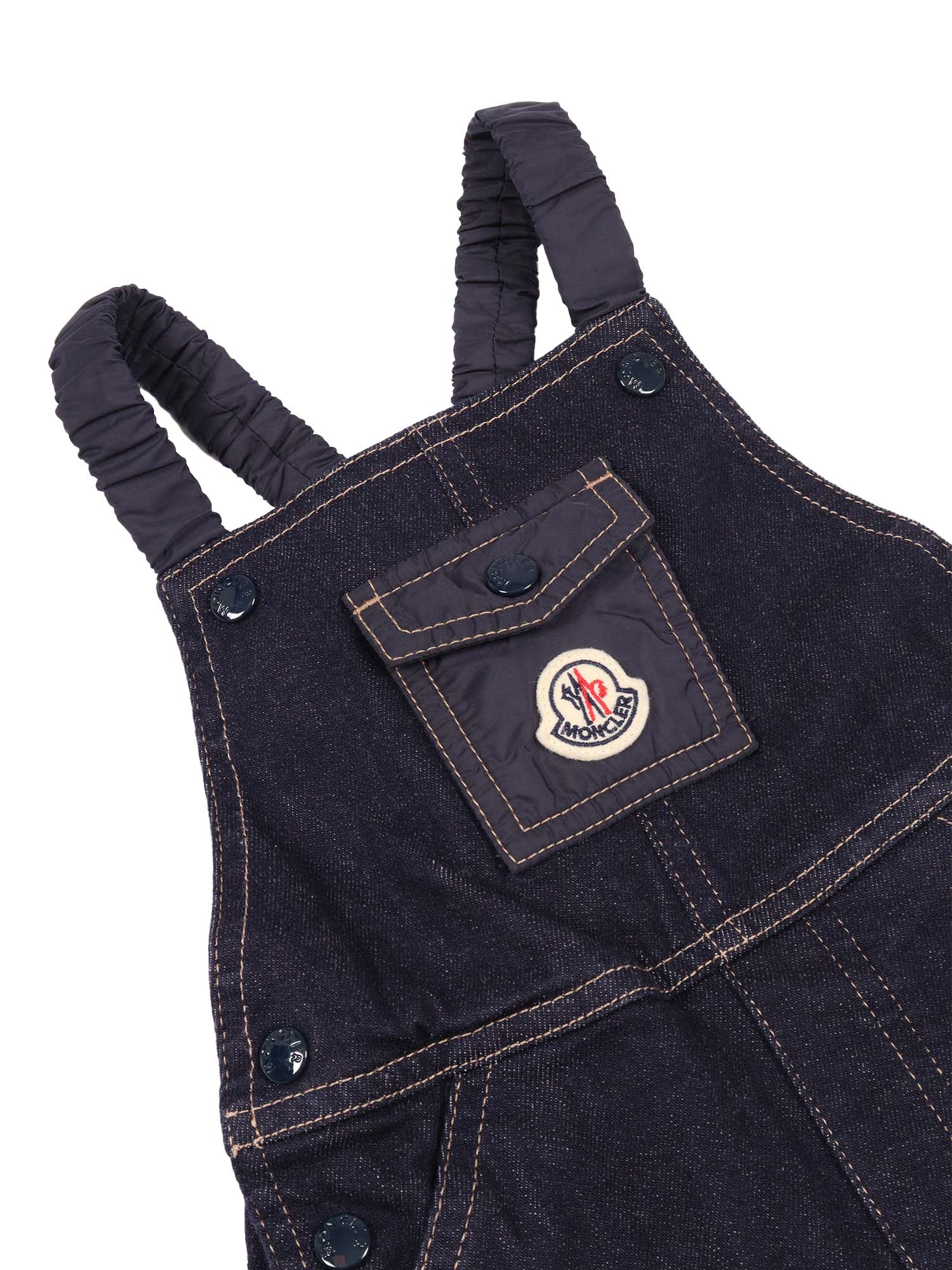 Moncler Overall In Blue