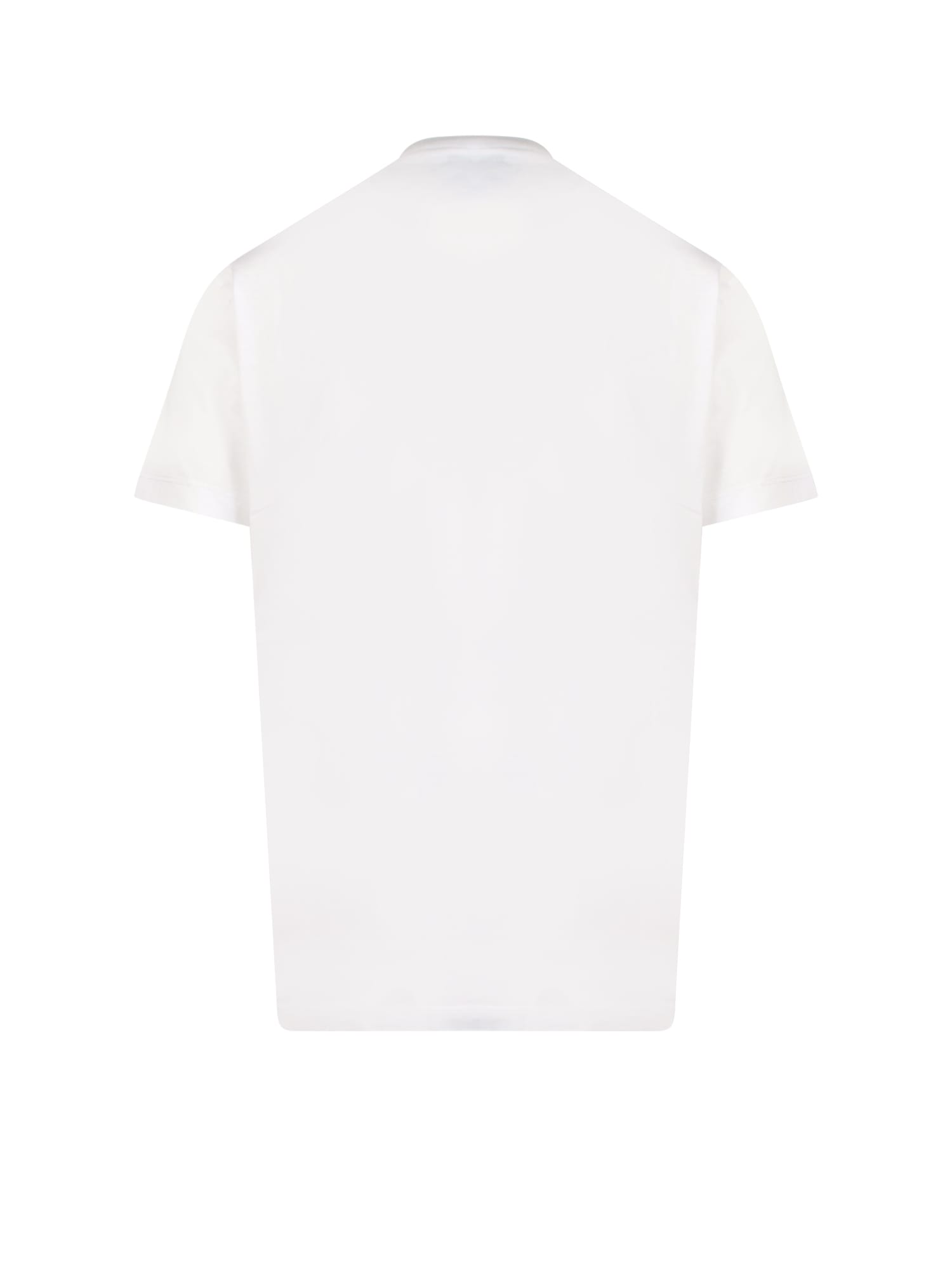 Shop Dsquared2 D2 Surf Board Tee T-shirt In White