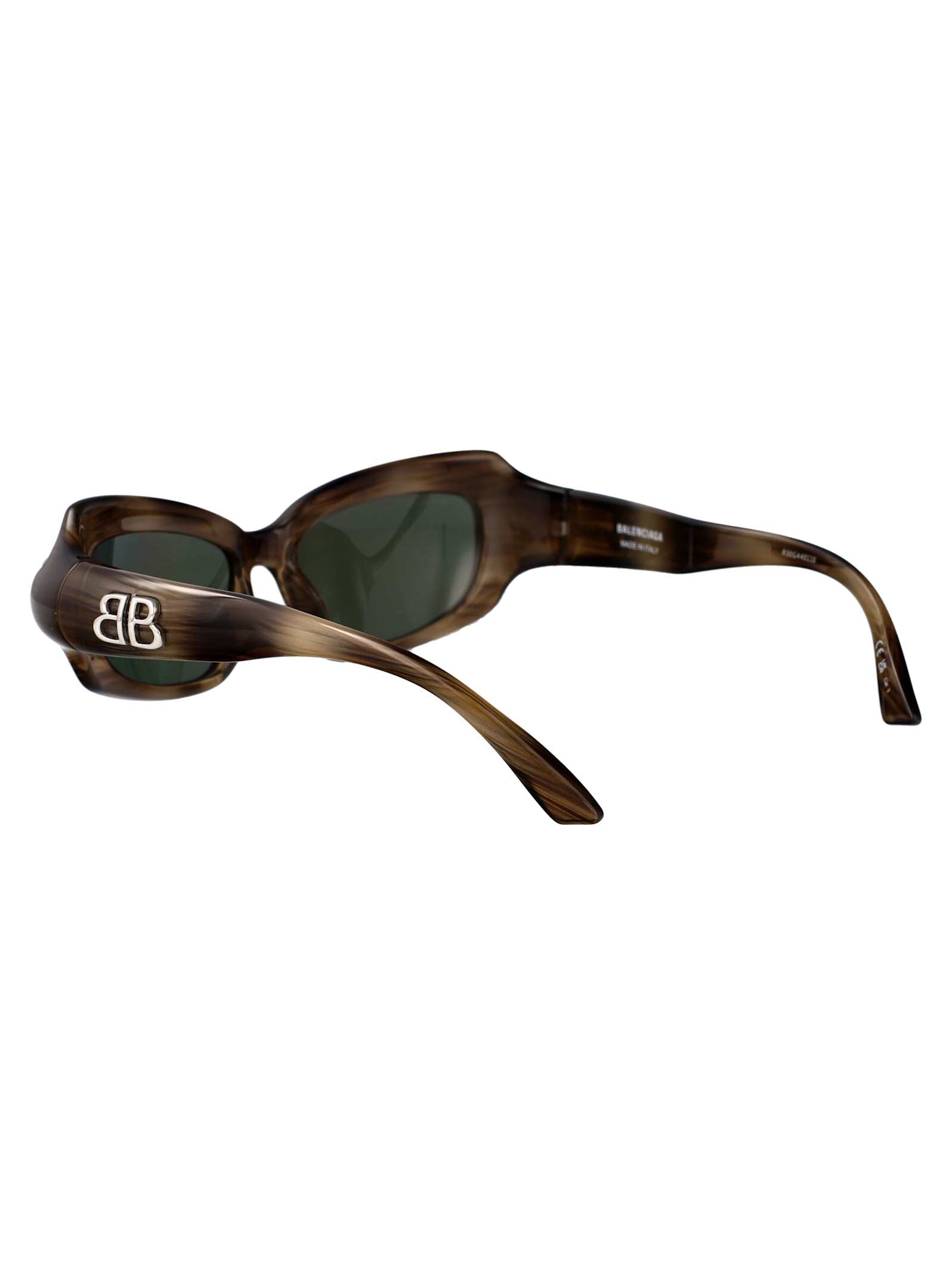 Balenciaga Injectate Havana Sunglasses In Havana-havana-bronze