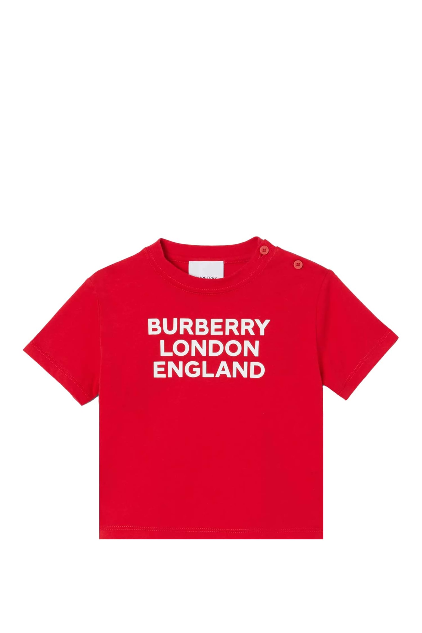 Burberry Cotton T-shirt With Logo