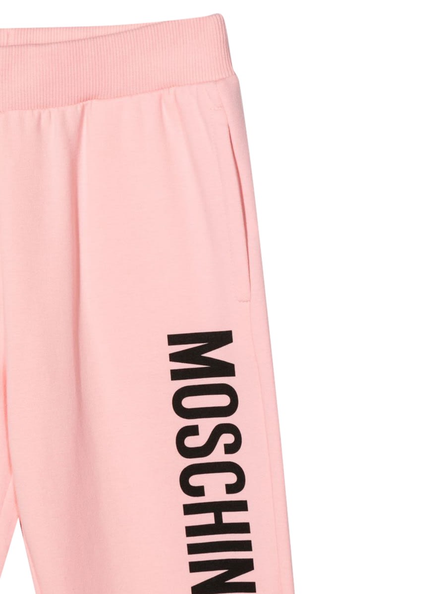 Shop Moschino Sweatpants In Pink