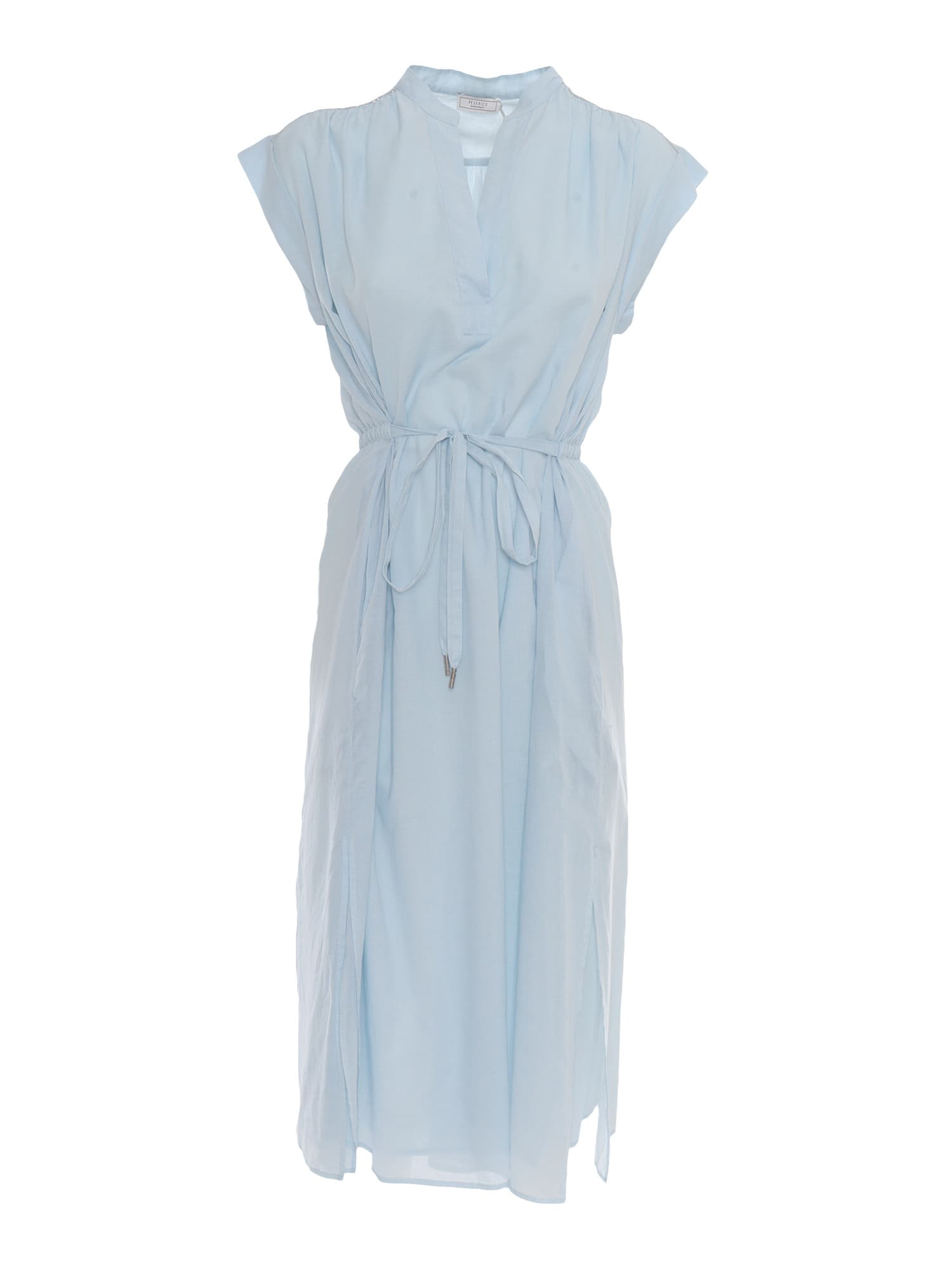 Shop Peserico Dress In Light Blue
