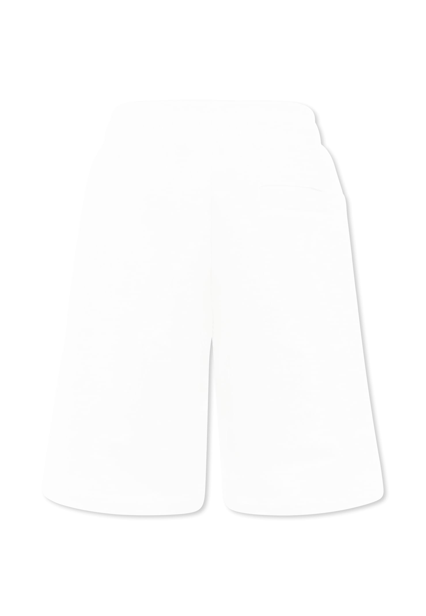 Marc Jacobs White Shorts For Boy With Logo In White
