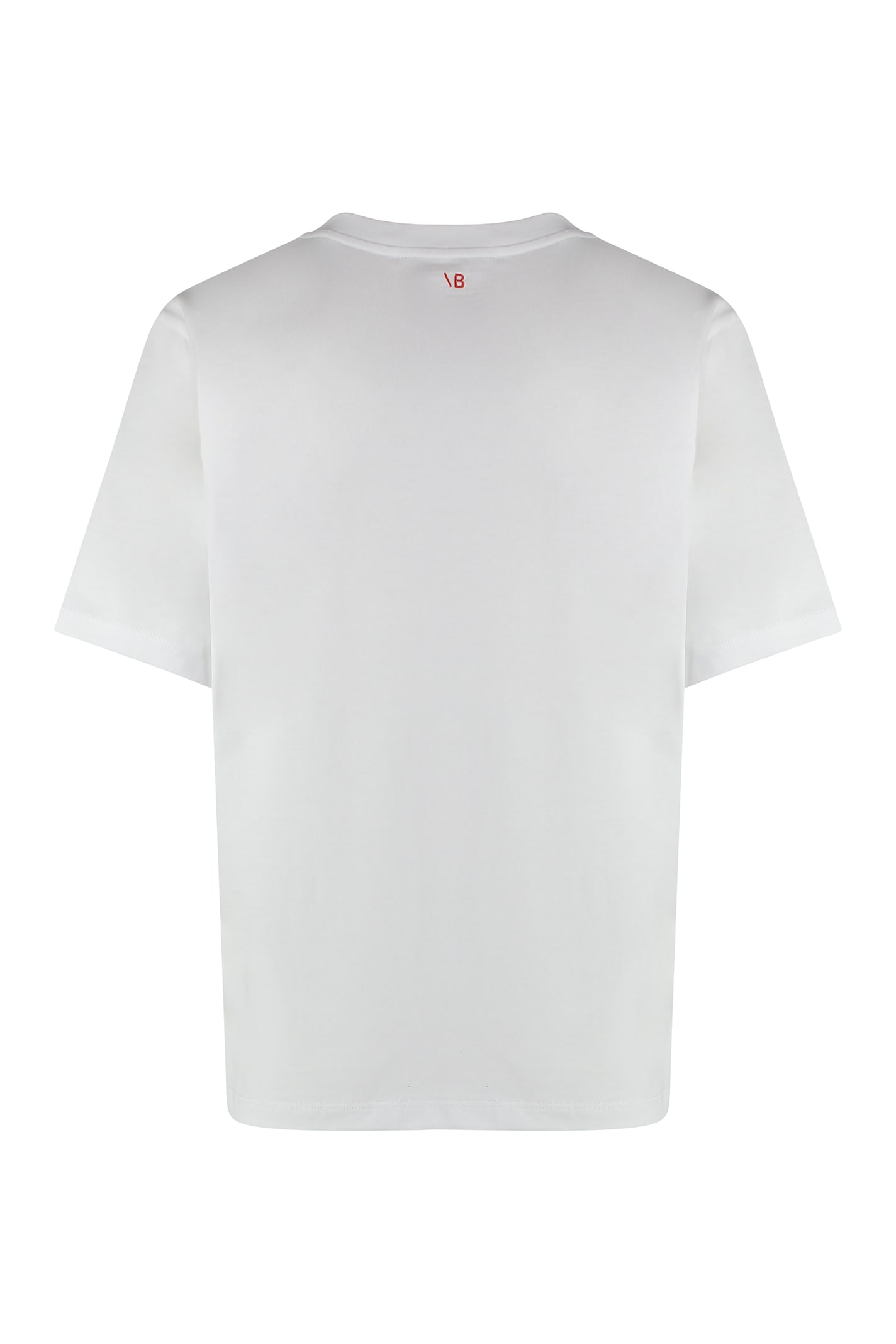 VICTORIA BECKHAM COTTON CREW-NECK T-SHIRT 