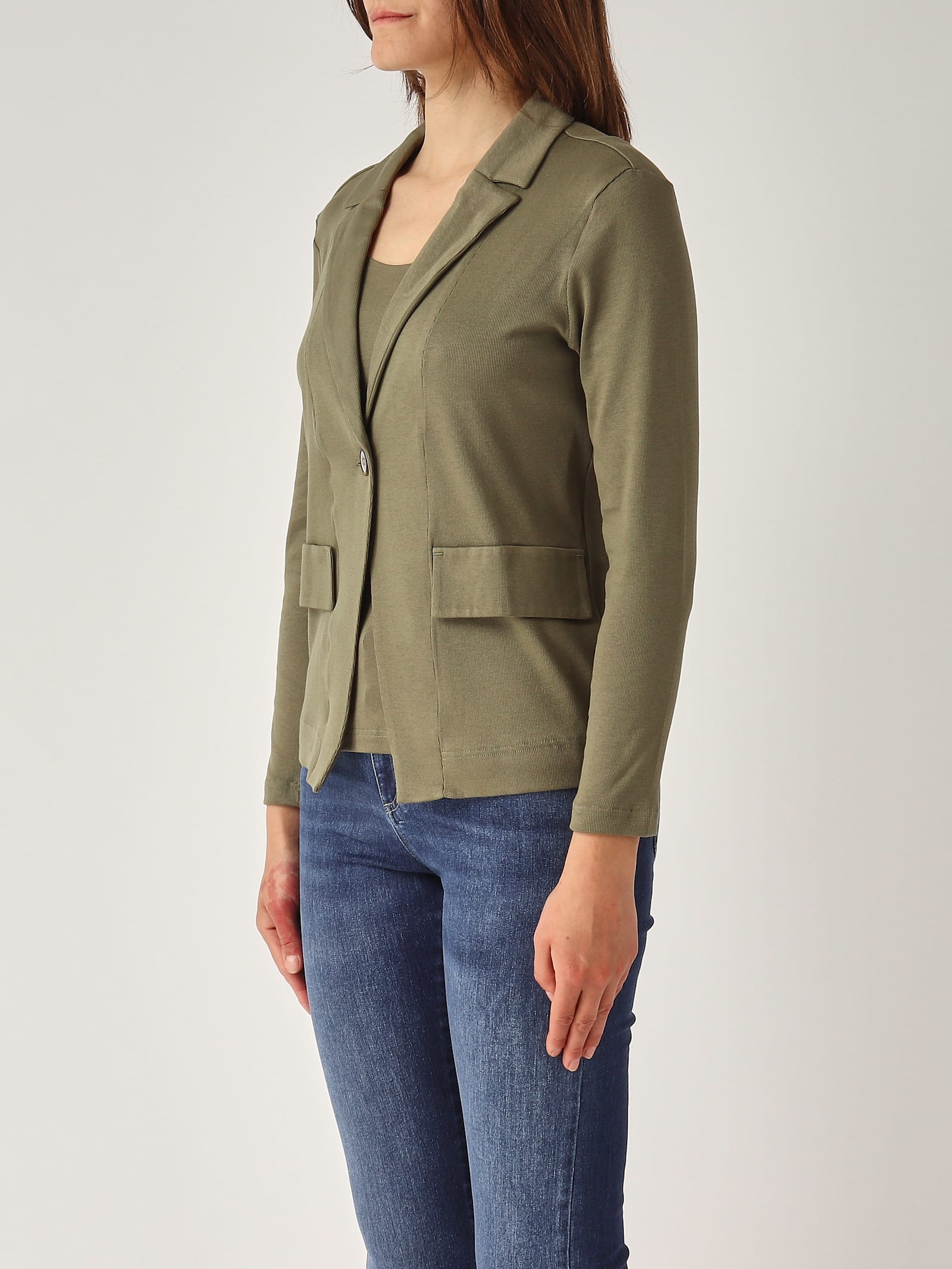Gran Sasso Twinset Giacchina+canotta Jacket In Green