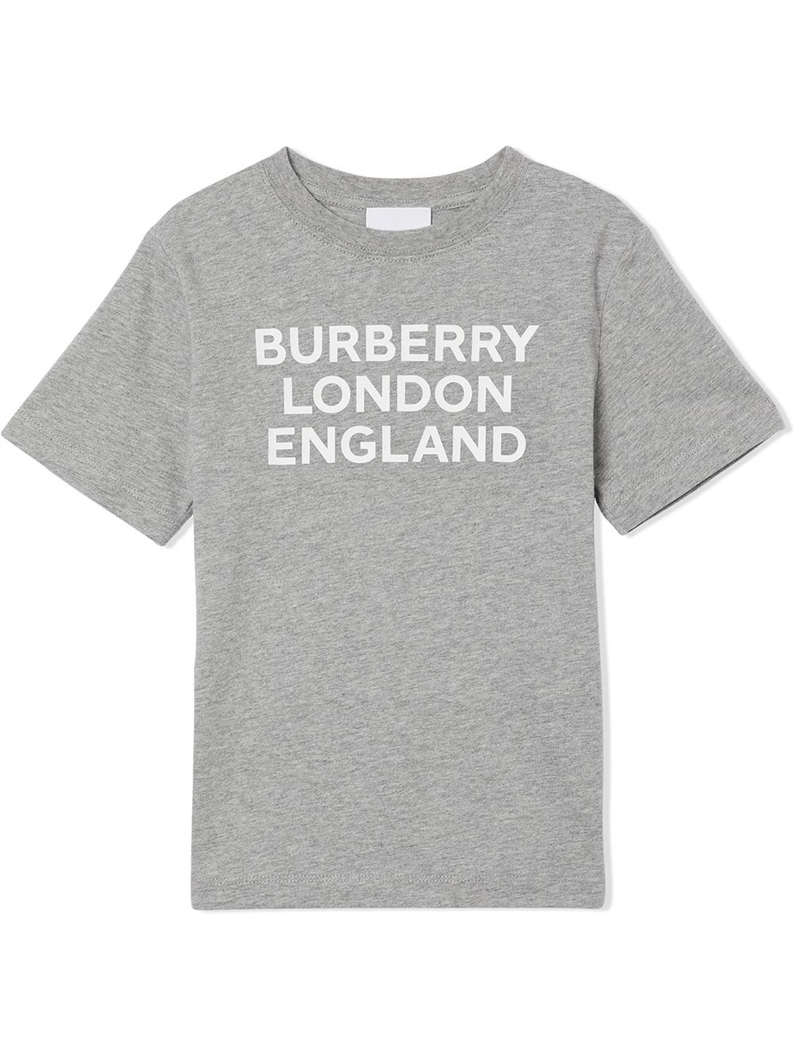 Burberry Grey Cotton T-shirt