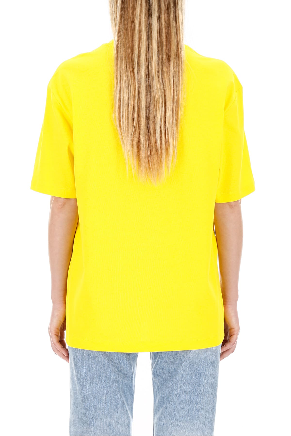 calvin klein yellow top