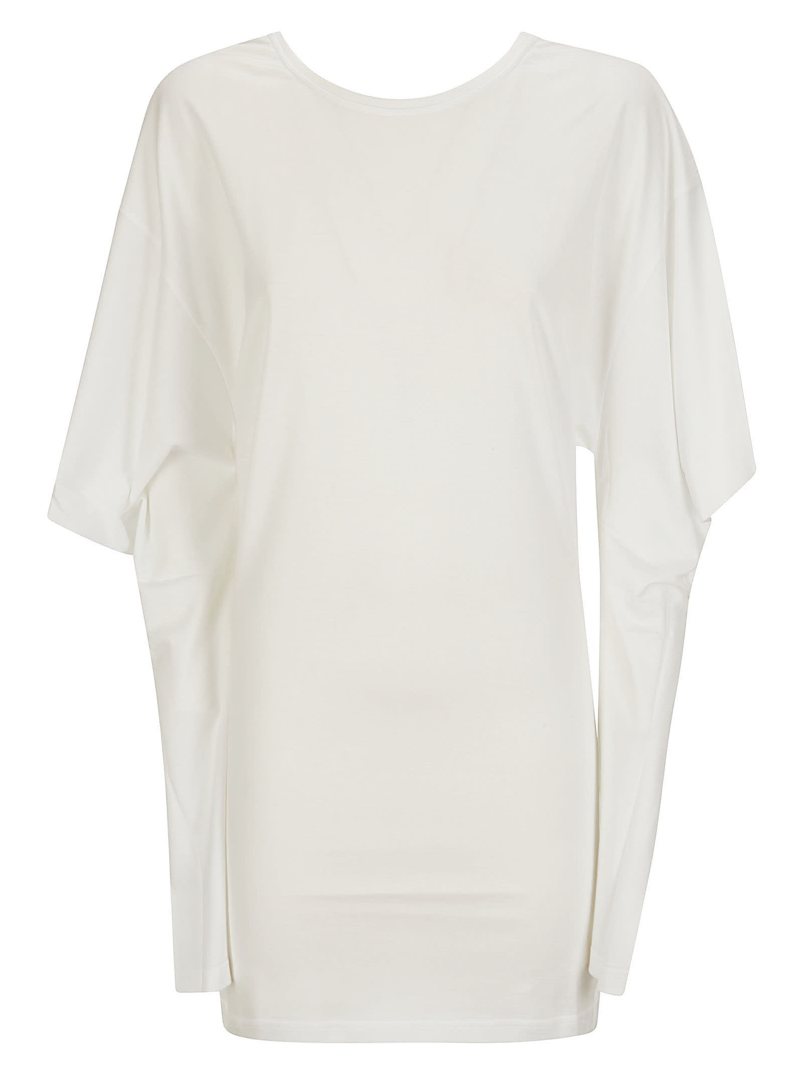 Setchu Origami Jersey Dress In White