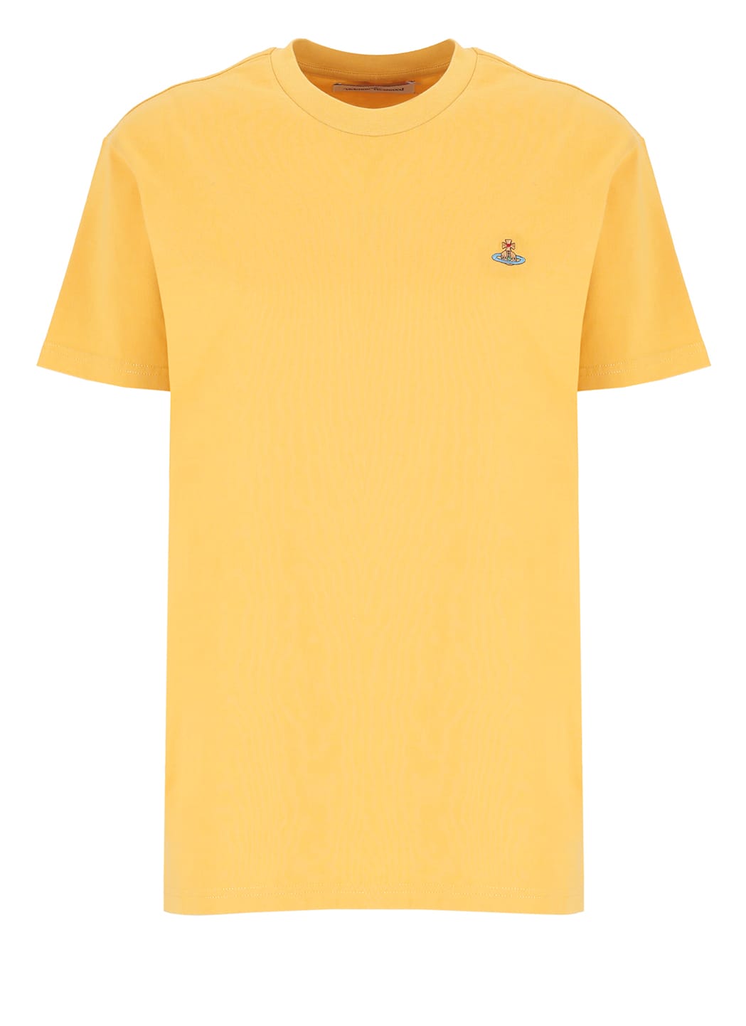 Shop Vivienne Westwood Classic Orb T-shirt In Yellow