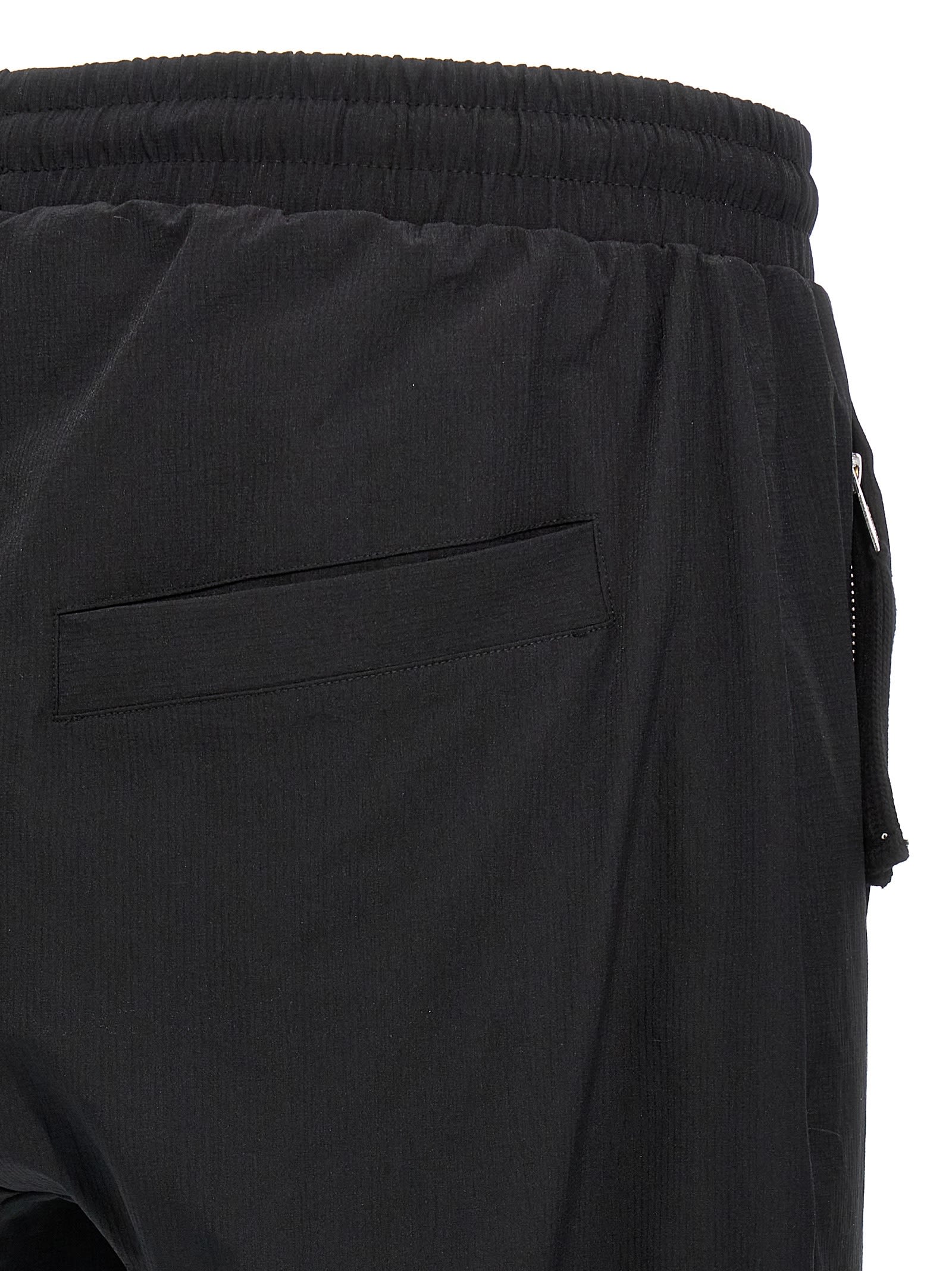 Thom Krom Drop-crotch Tapered-leg Trousers In Black