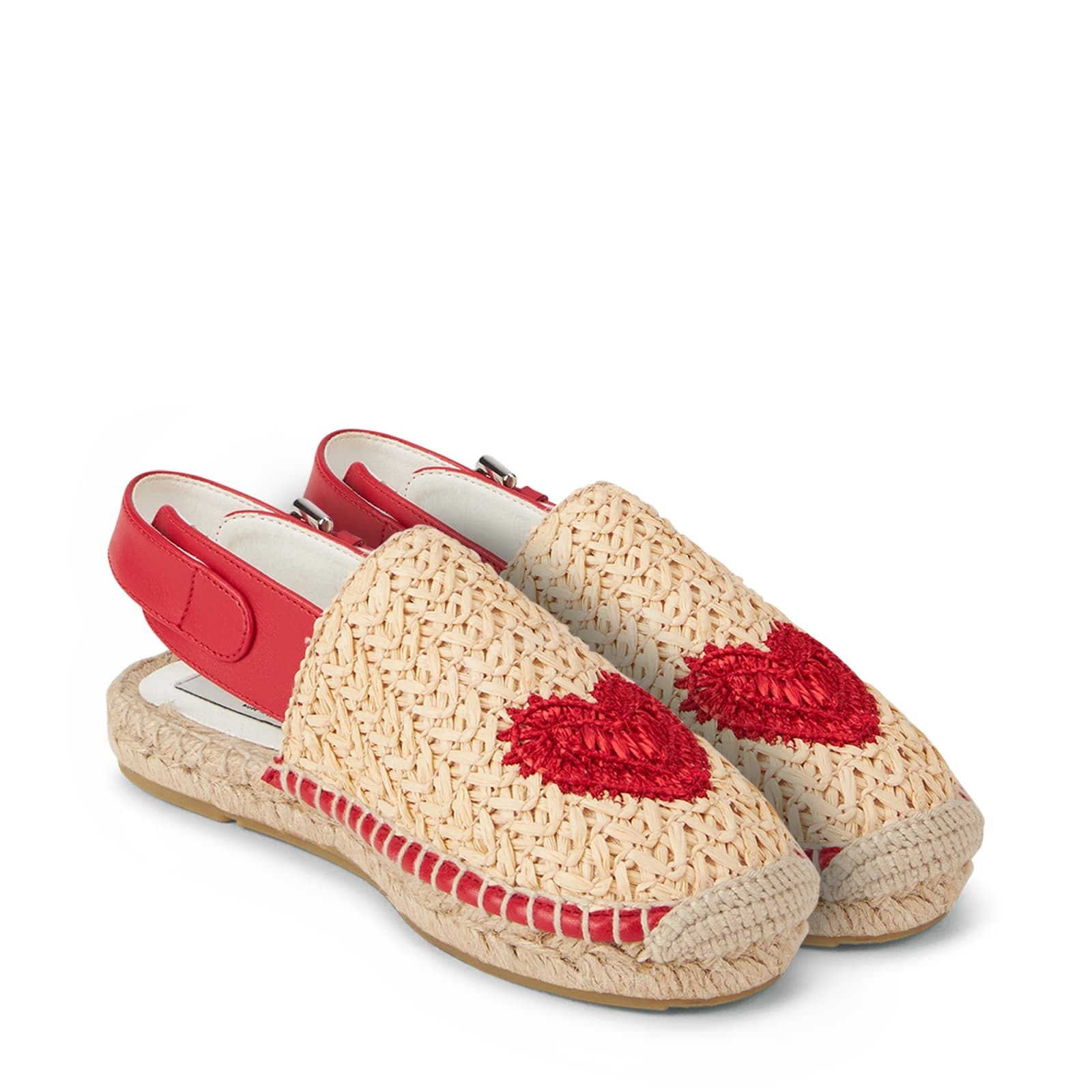 Shop Stella Mccartney Sandals With Flat Sole In Beige