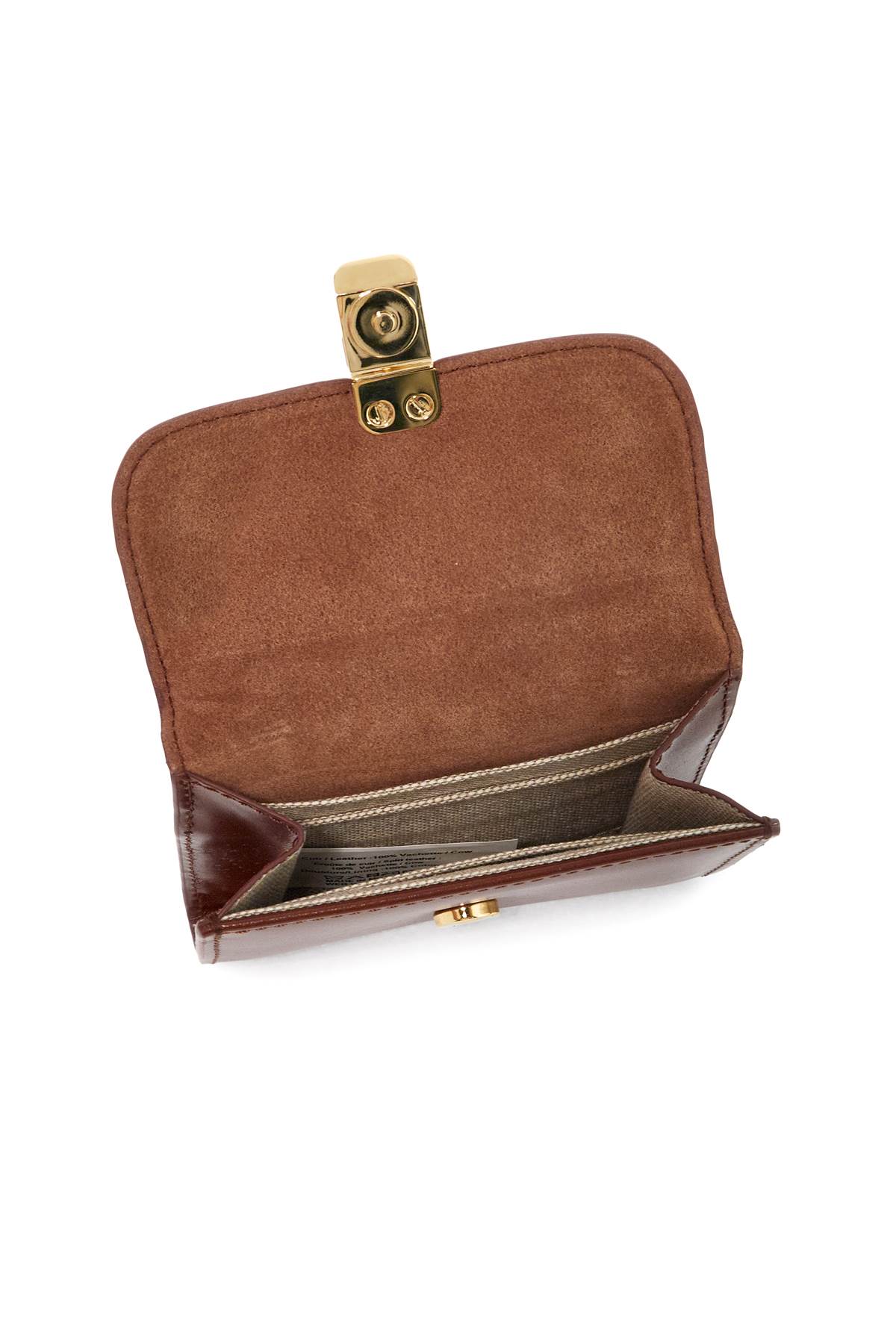 Shop Apc Compact Grace Wallet In Noisette (brown)