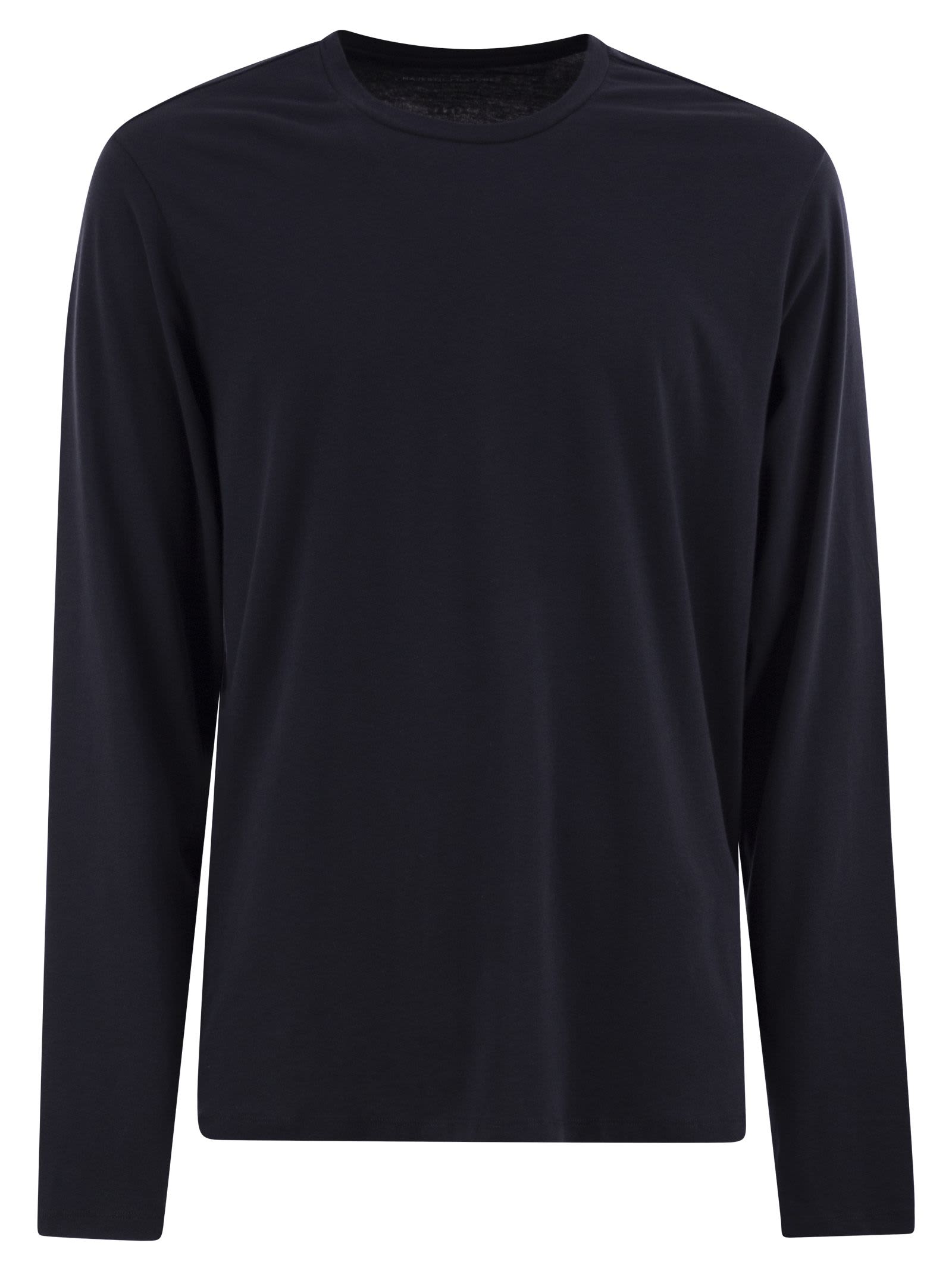 Long-sleeved Crew-neck T-shirt