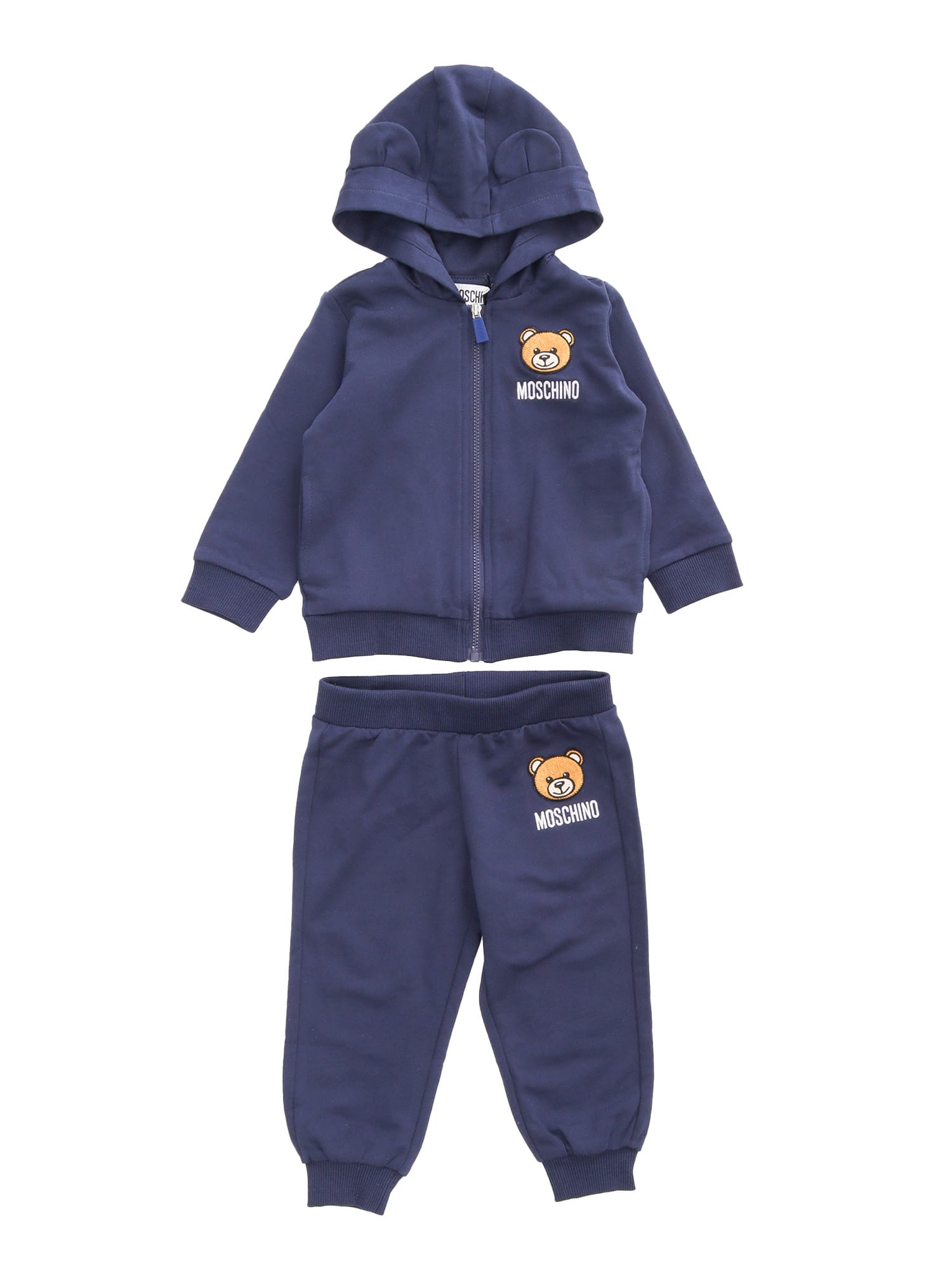Moschino Babies' Blue 2-piece Tracksuit