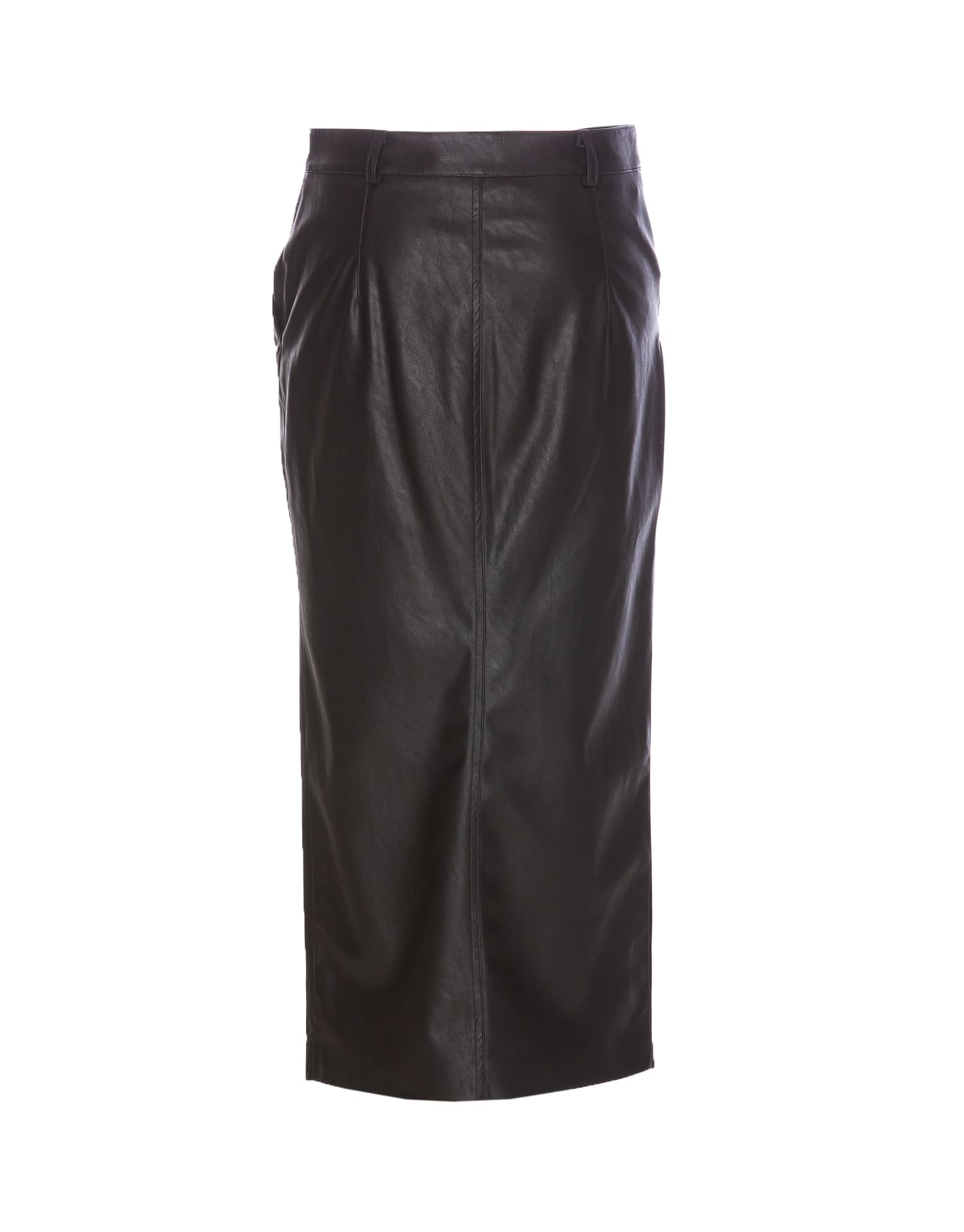 Shop Pinko Ginocchiera Skirt In Brown