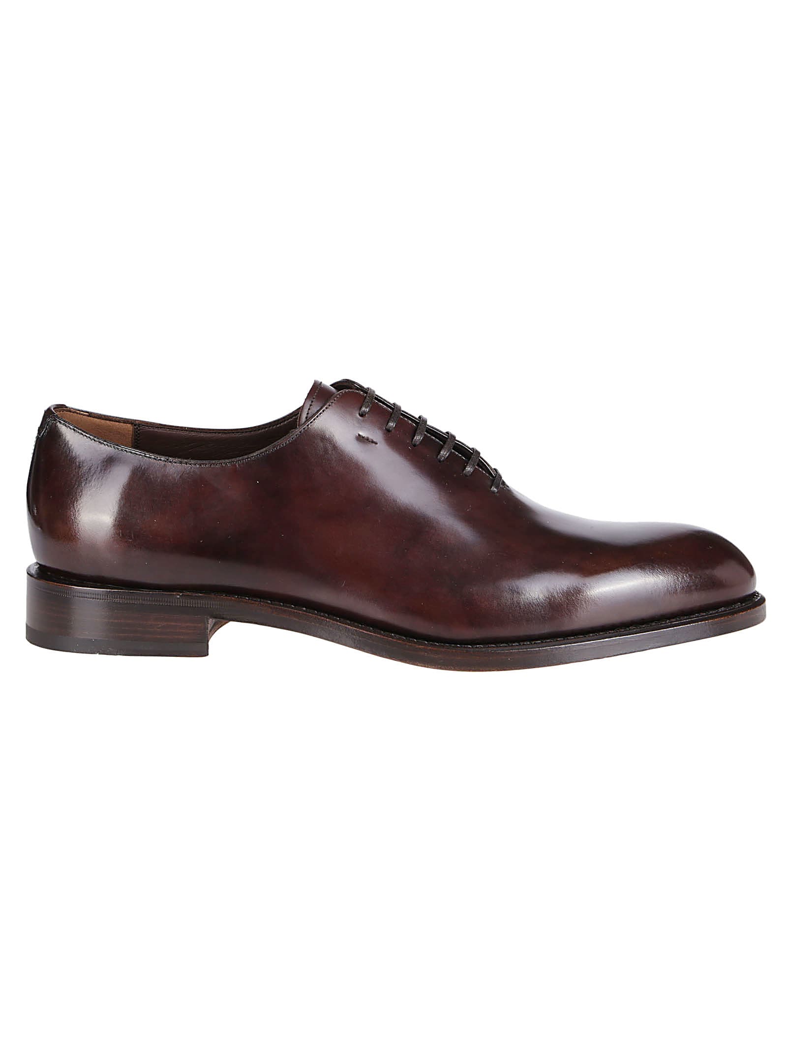 Ferragamo Brown Leather Angiolo Oxford Shoes