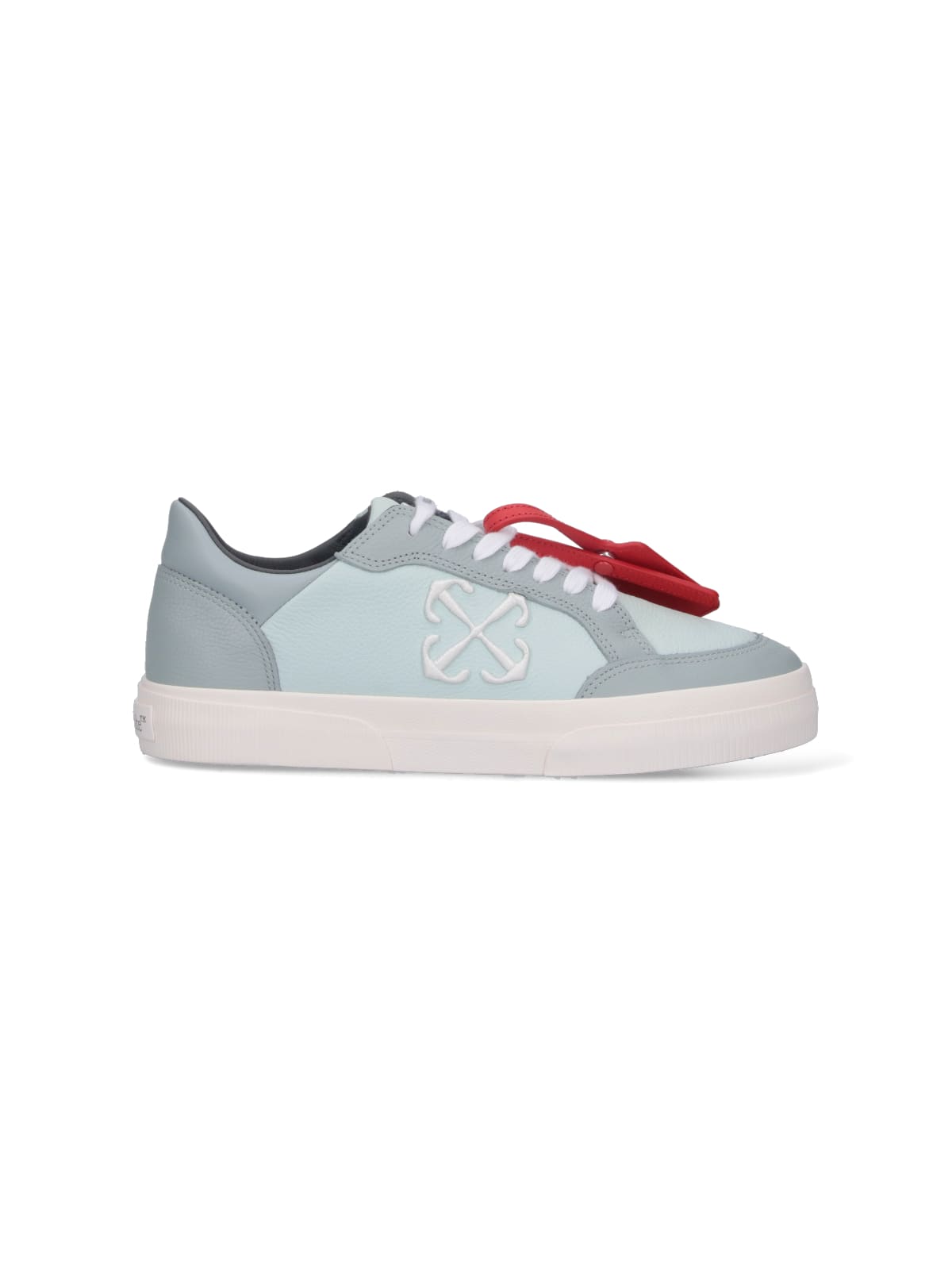 Shop Off-white New Vulcanized Sneakers In Gray