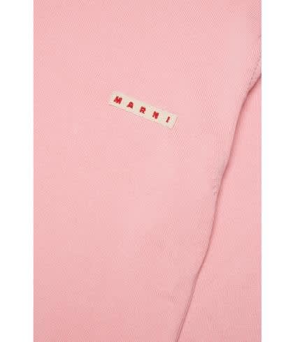Shop Marni Pull Con Logo In Pink