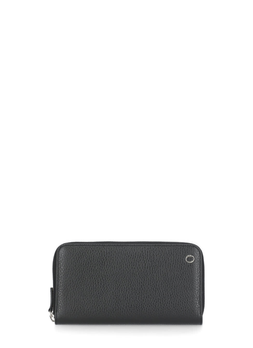 Orciani Micron Leather Wallet In Black