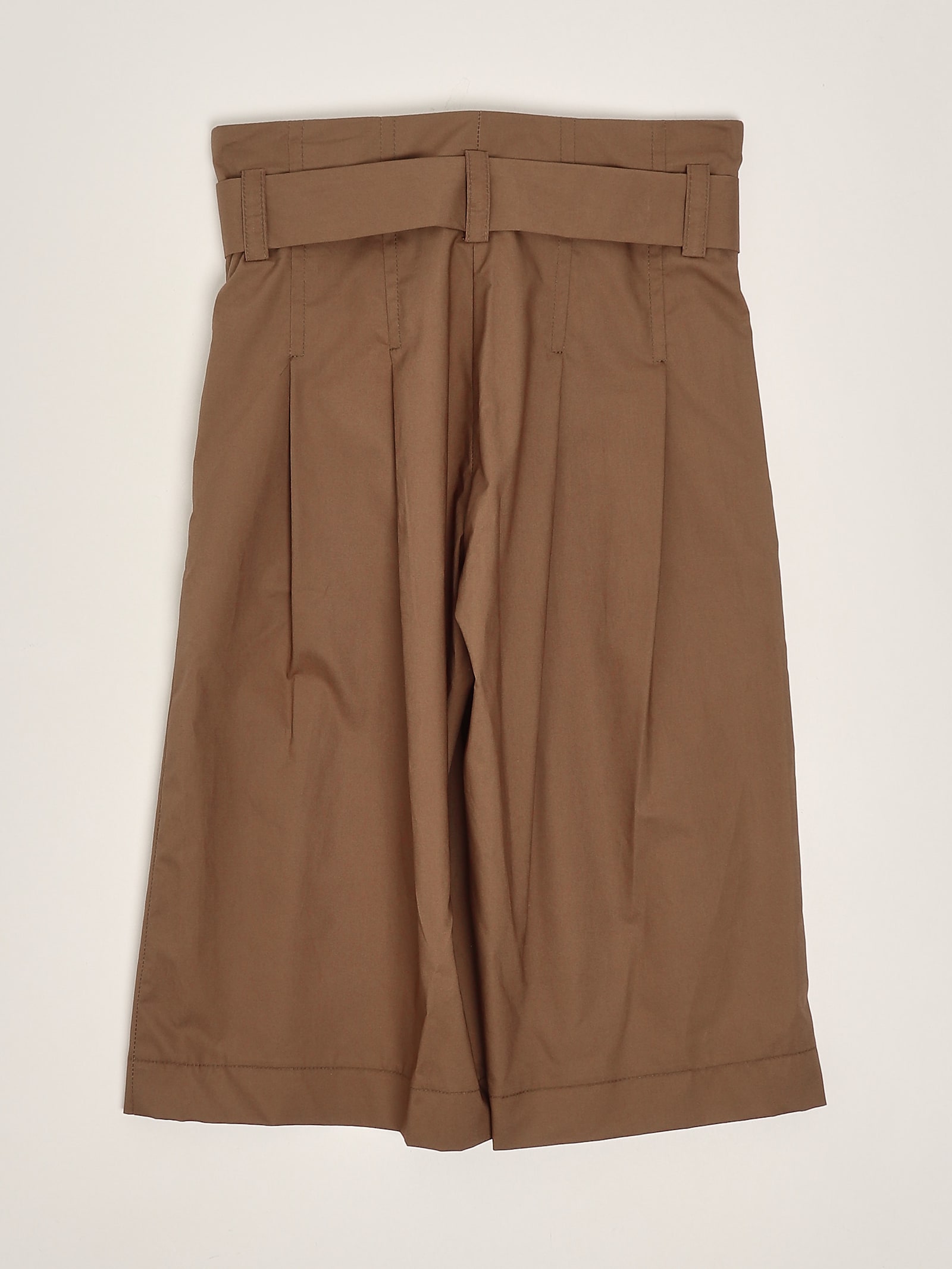 Monnalisa Trousers Trousers In Brown