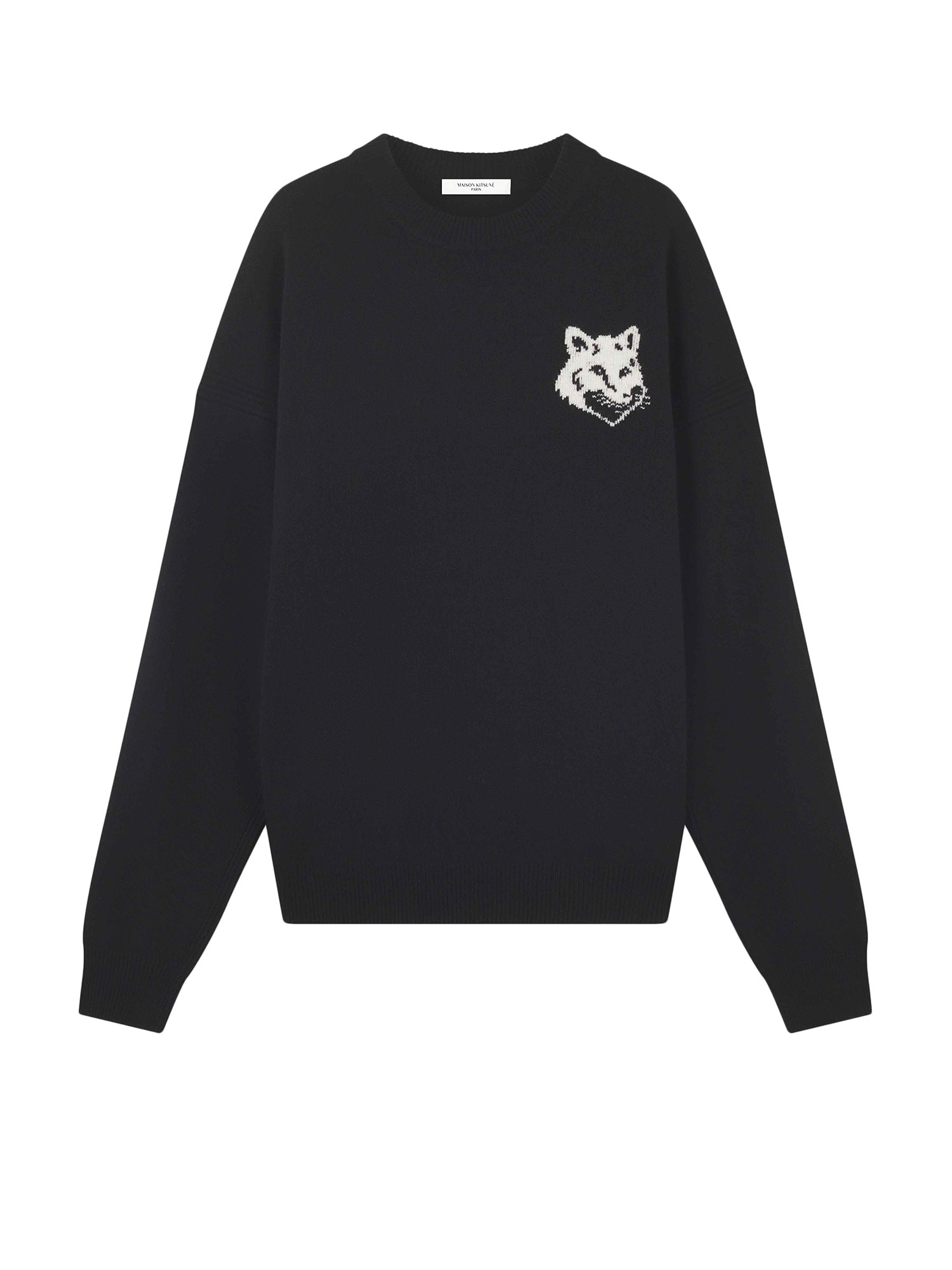 Shop Maison Kitsuné Sweater In Black