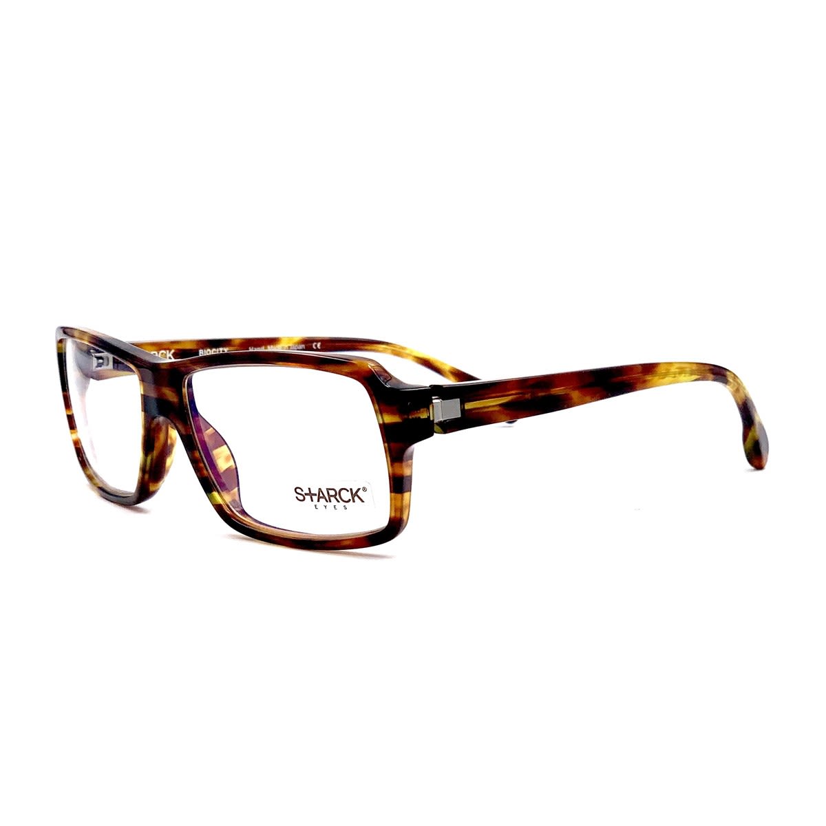 Philippe Starck Pl 1061 Glasses In Marrone