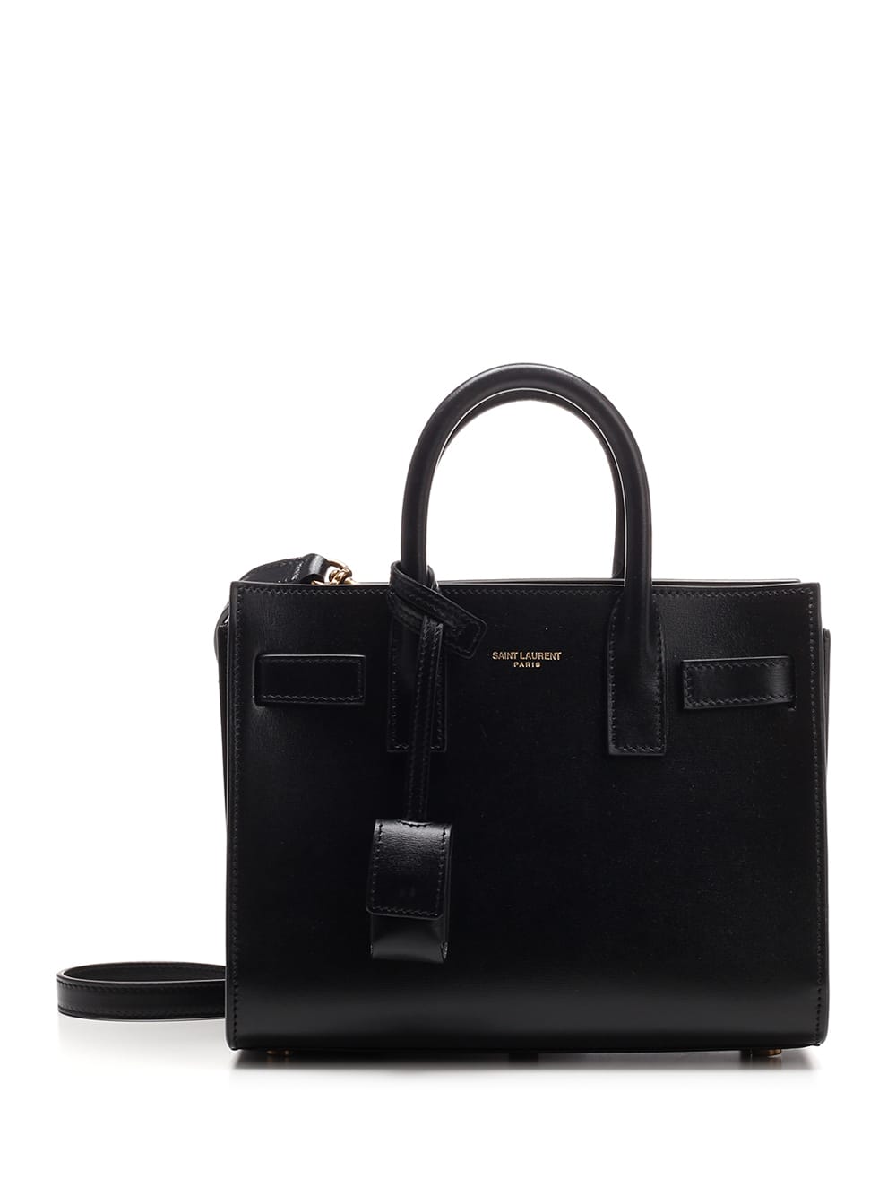 Saint Laurent Sac De Jour Nano Handbag In Black