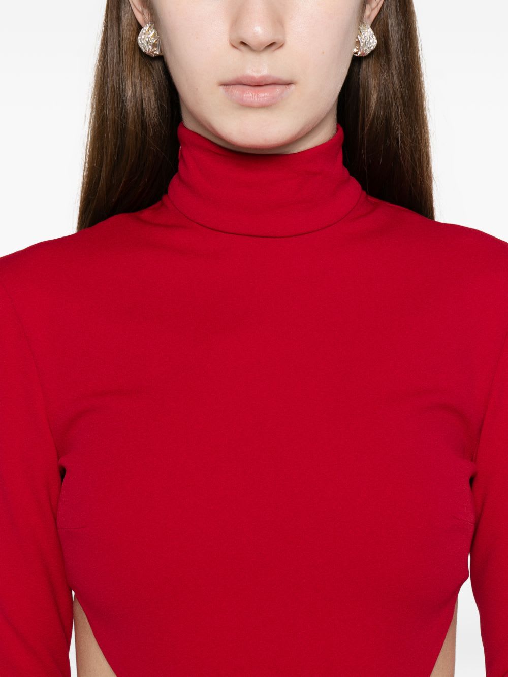 Solace London Wilma Maxi Dress In Red