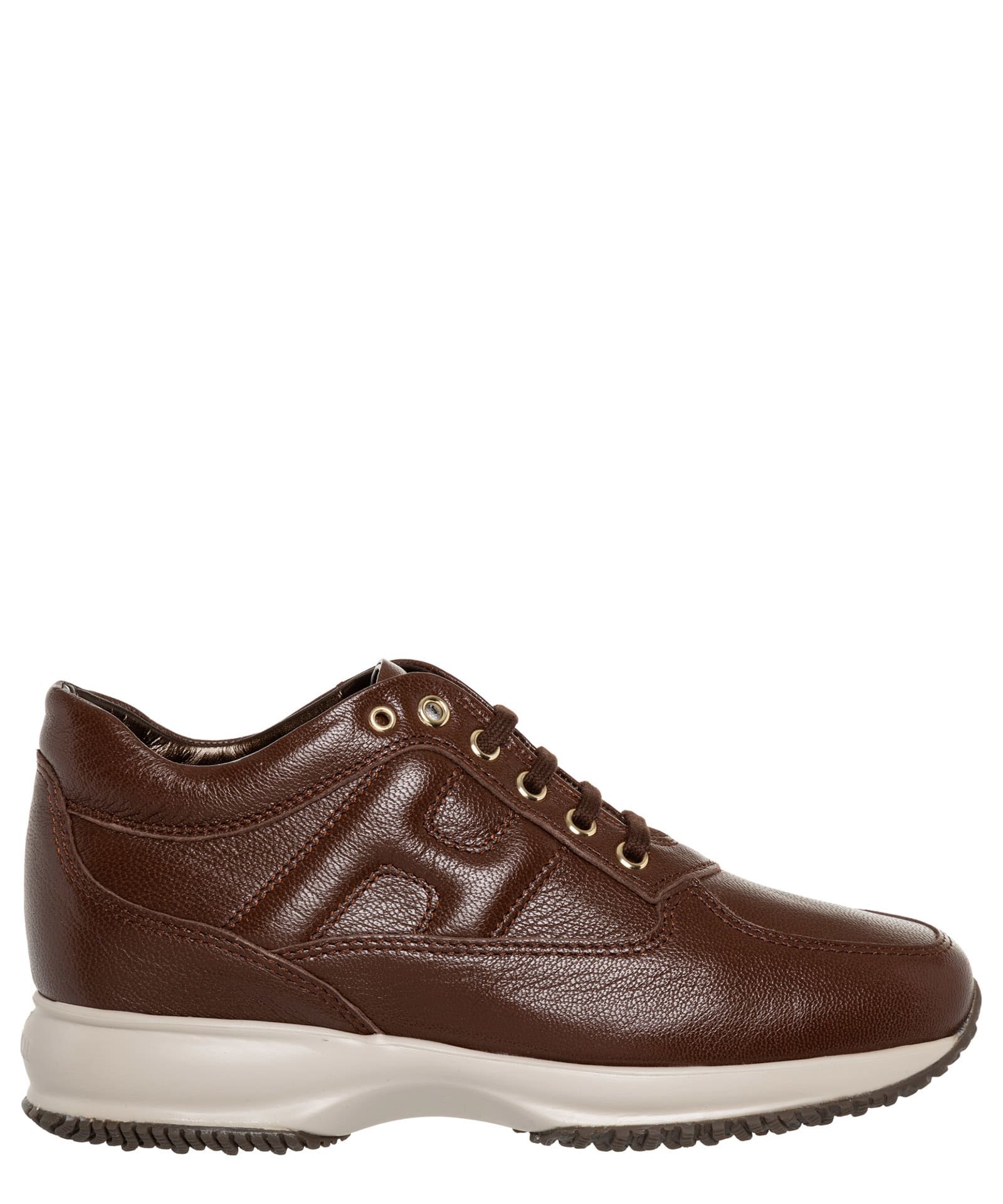 HOGAN INTERACTIVE LEATHER SNEAKERS