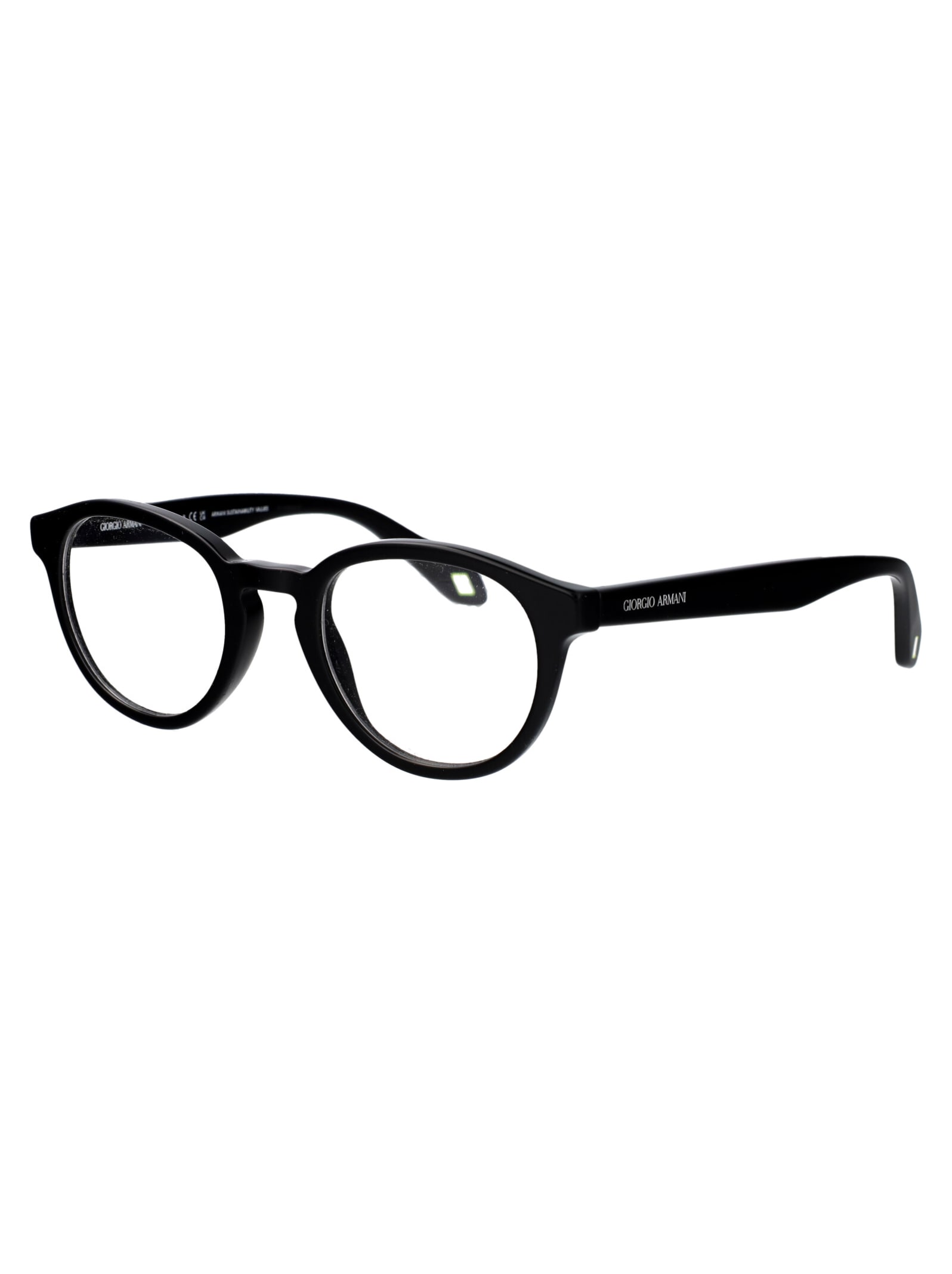 Shop Giorgio Armani 0ar7248 Glasses In 5875 Black