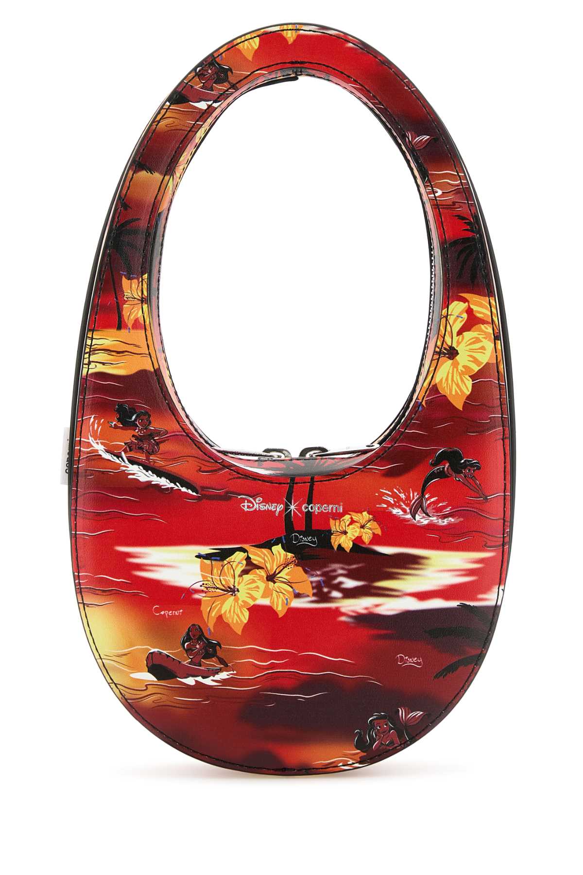 COPERNI PRINTED SYNTHETIC LEATHER DISNEY X COPERNI MINI TROPICAL SWIPE HANDBAG