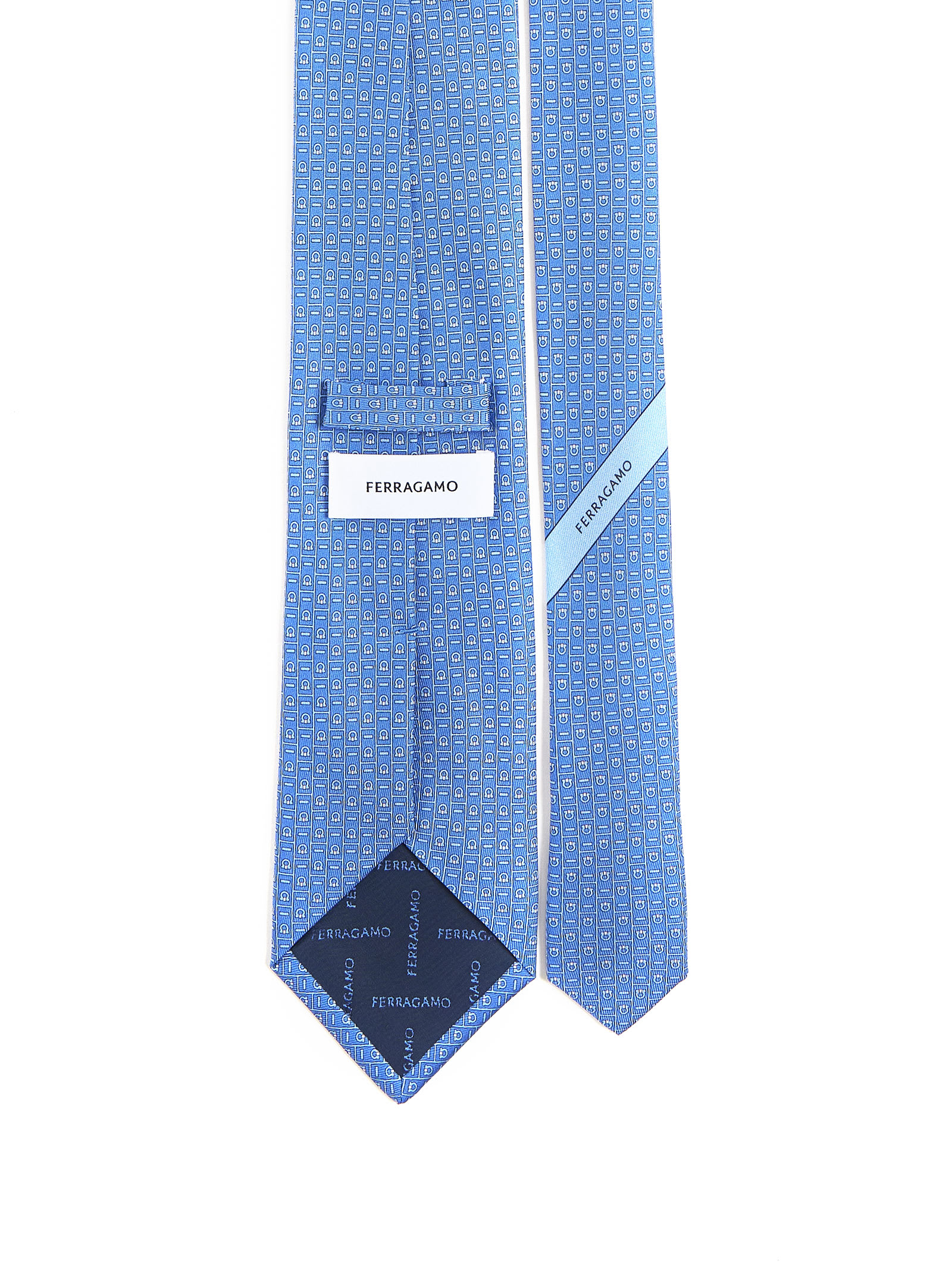 Shop Ferragamo Tie In F.marine