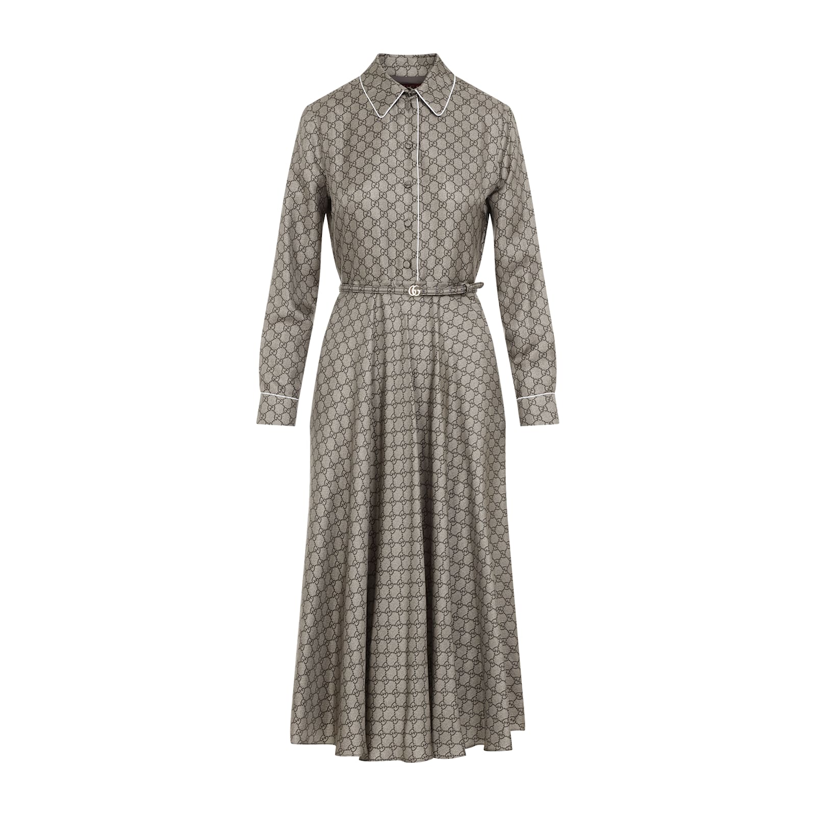 GUCCI PRINTED SILK DRESS
