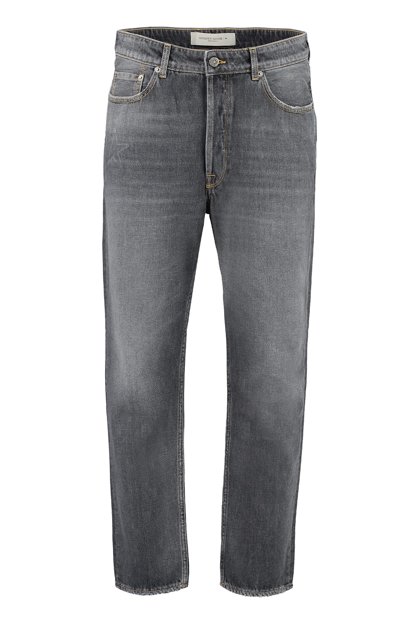 Golden Goose Stonewashed Effect In Grey