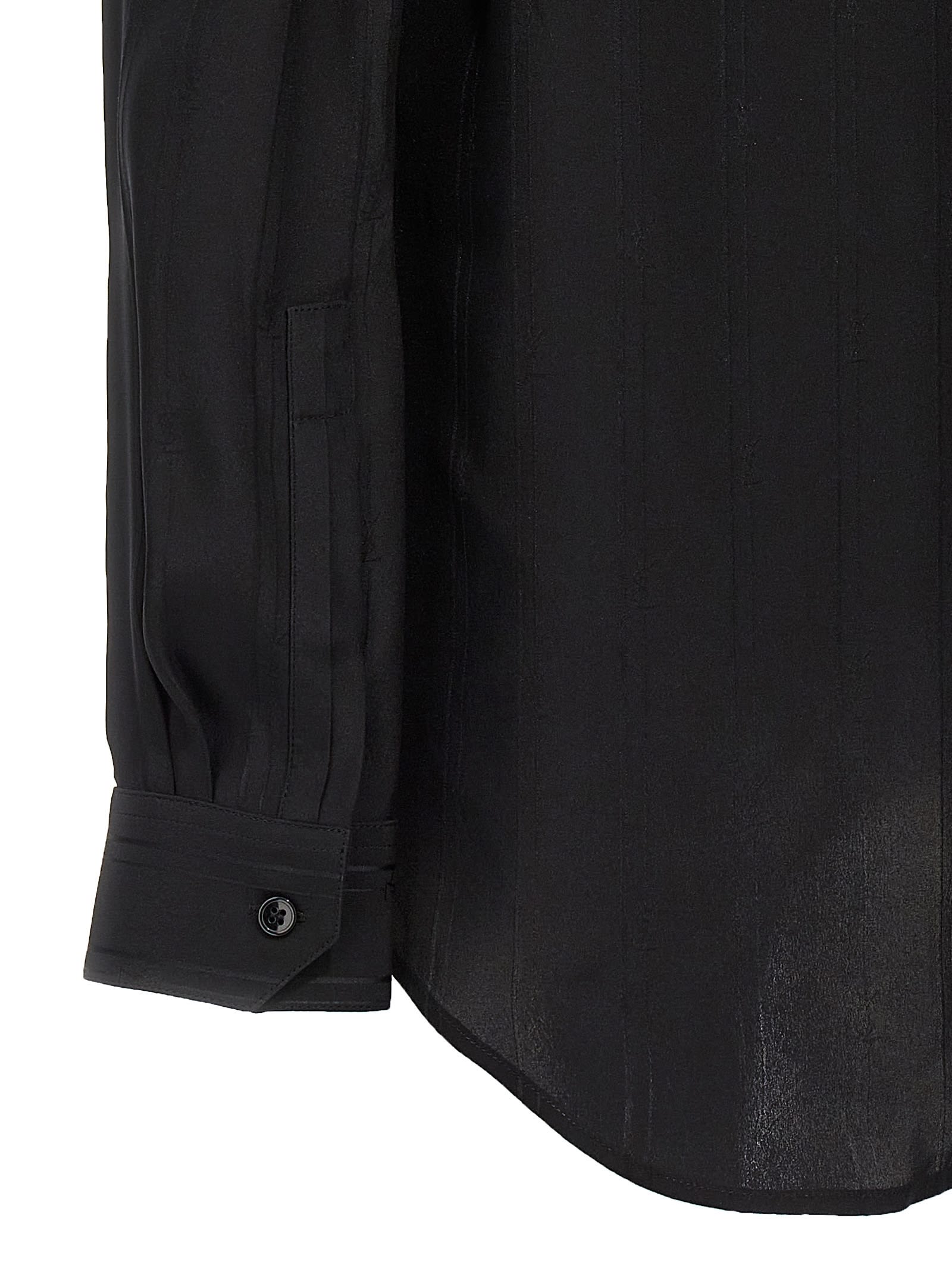 SAINT LAURENT CASSANDRE SILK SHIRT