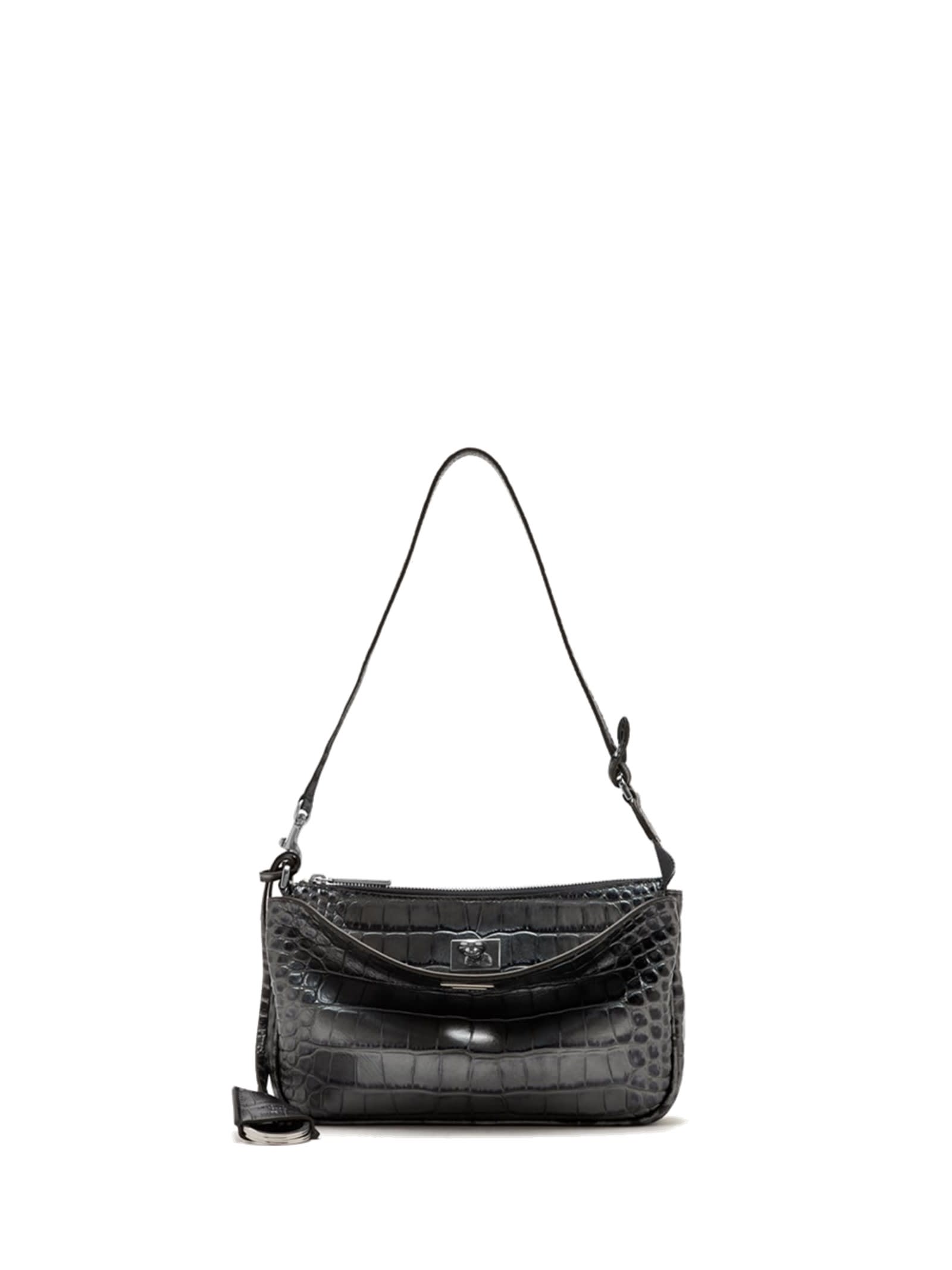Balenciaga Rodeo Sling Pochette In Black