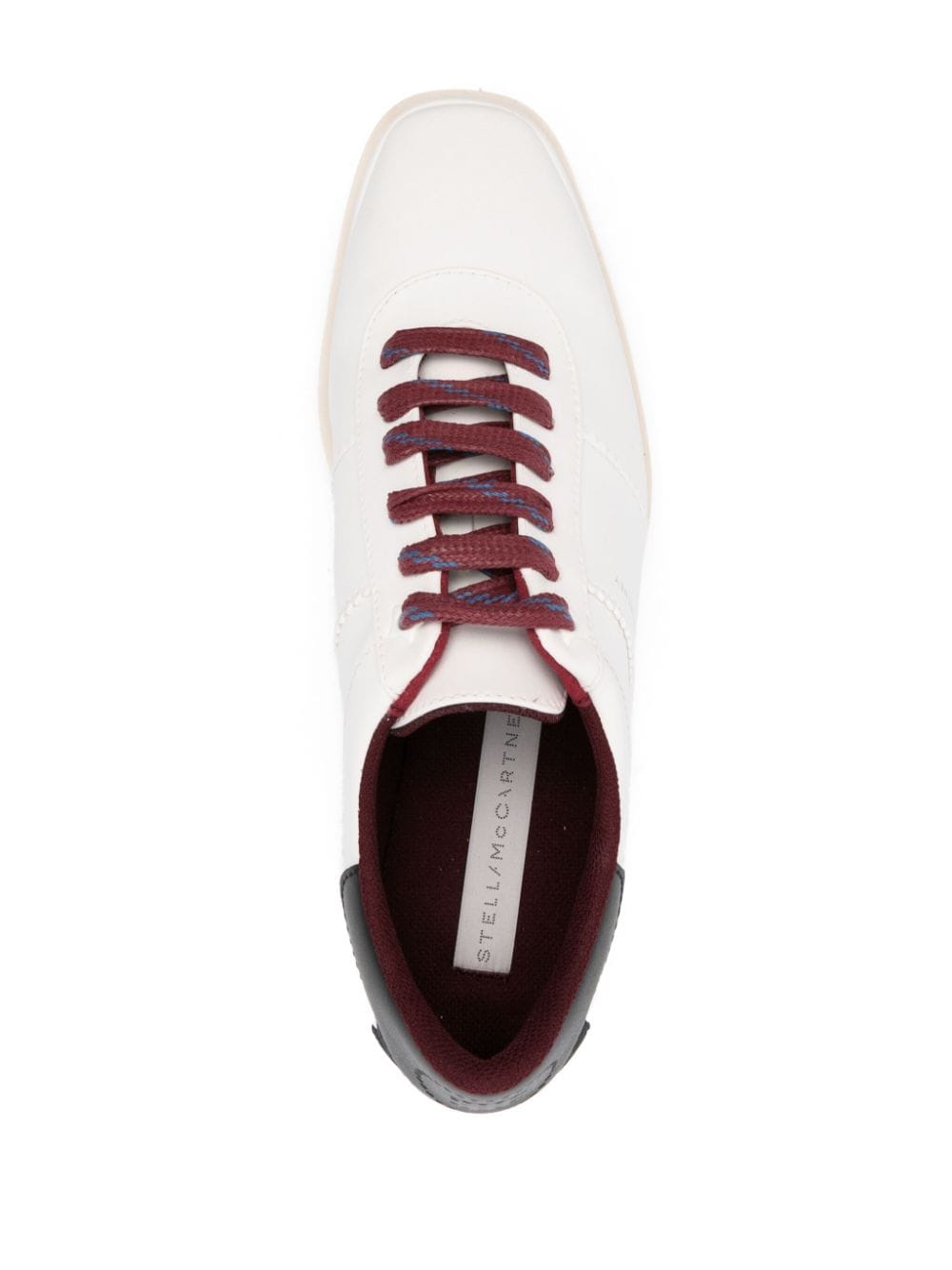 Stella Mccartney Stella Mc Cartney Sneak Elyse Wedge Sneakers In White