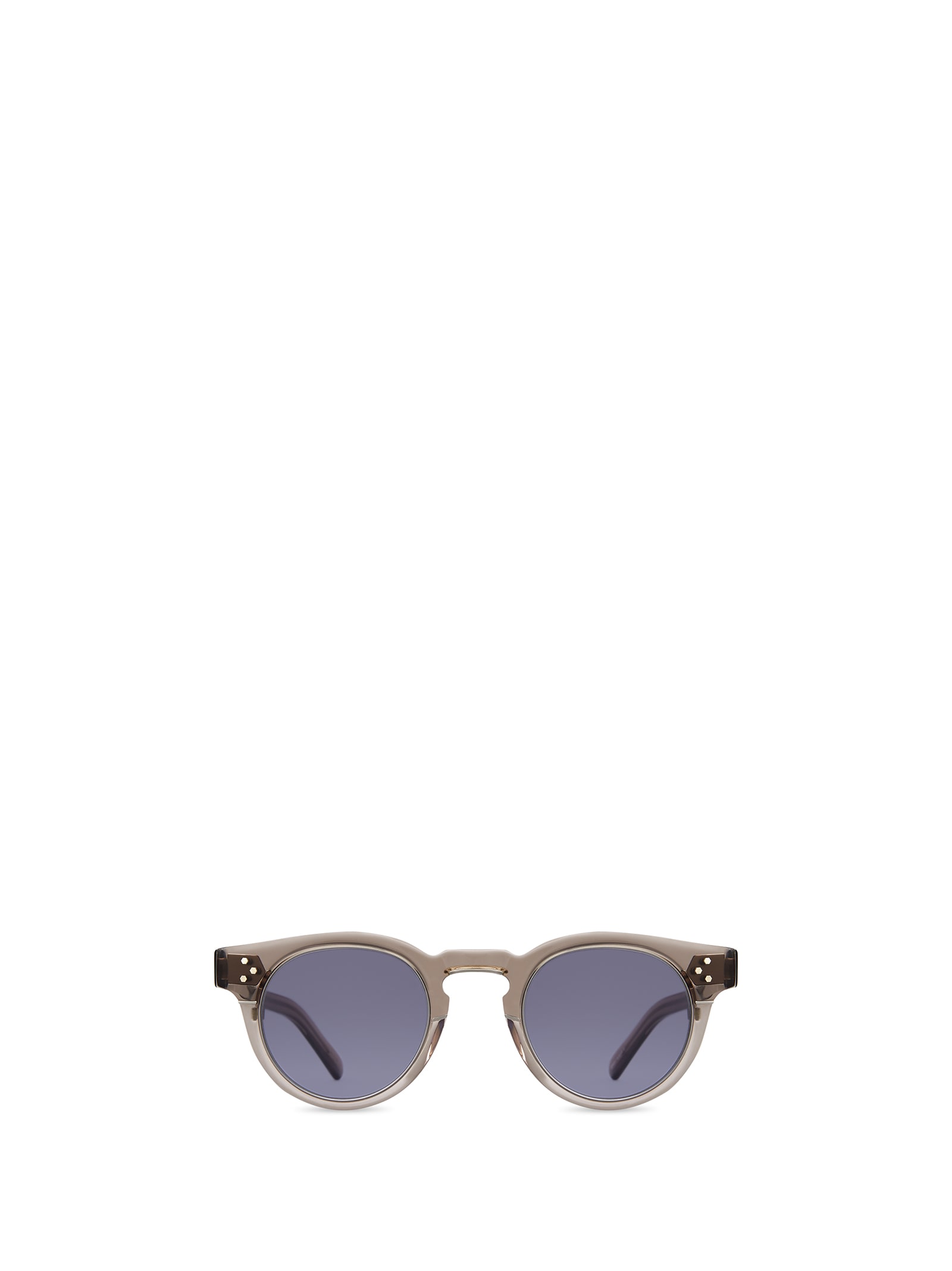 Mr Leight Kennedy S Grey Crystal-matte Platinum Sunglasses