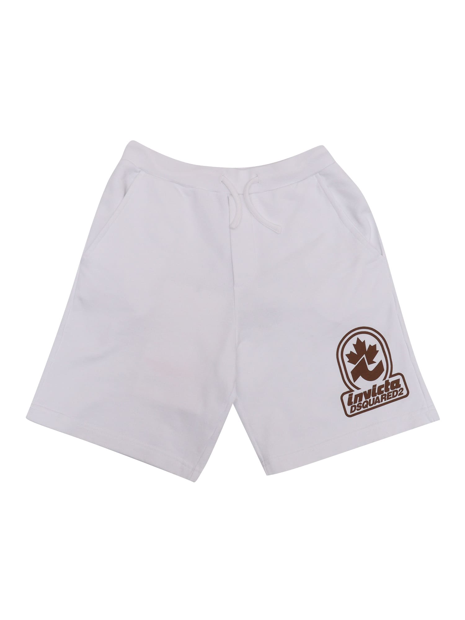 Dsquared2 Short Pants In White