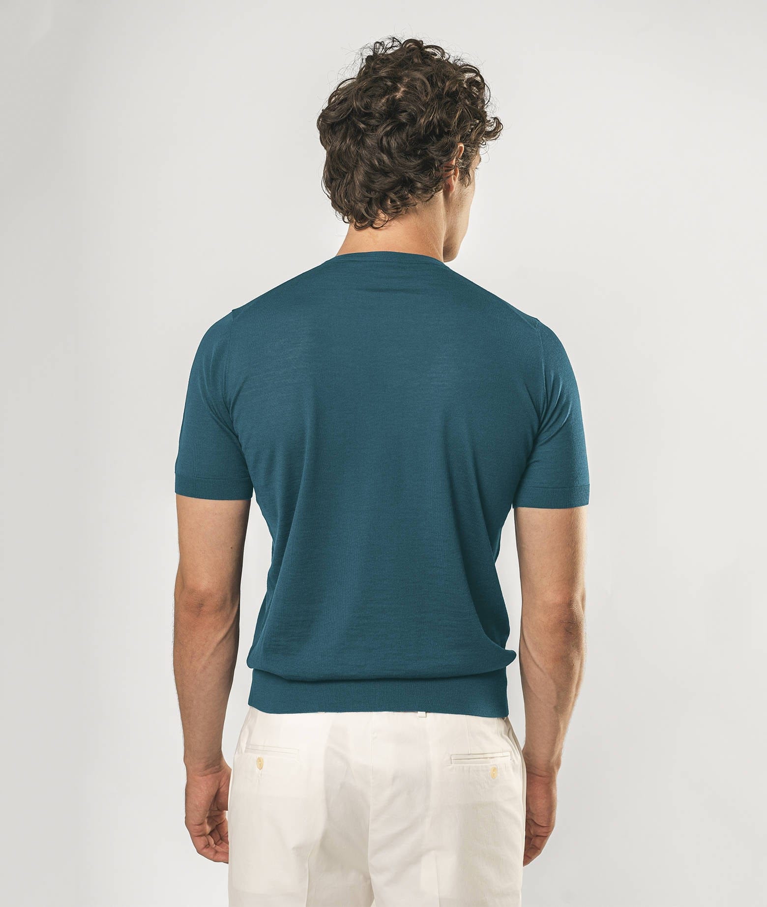 Shop Larusmiani Crewneck Roquebrune T-shirt In Green