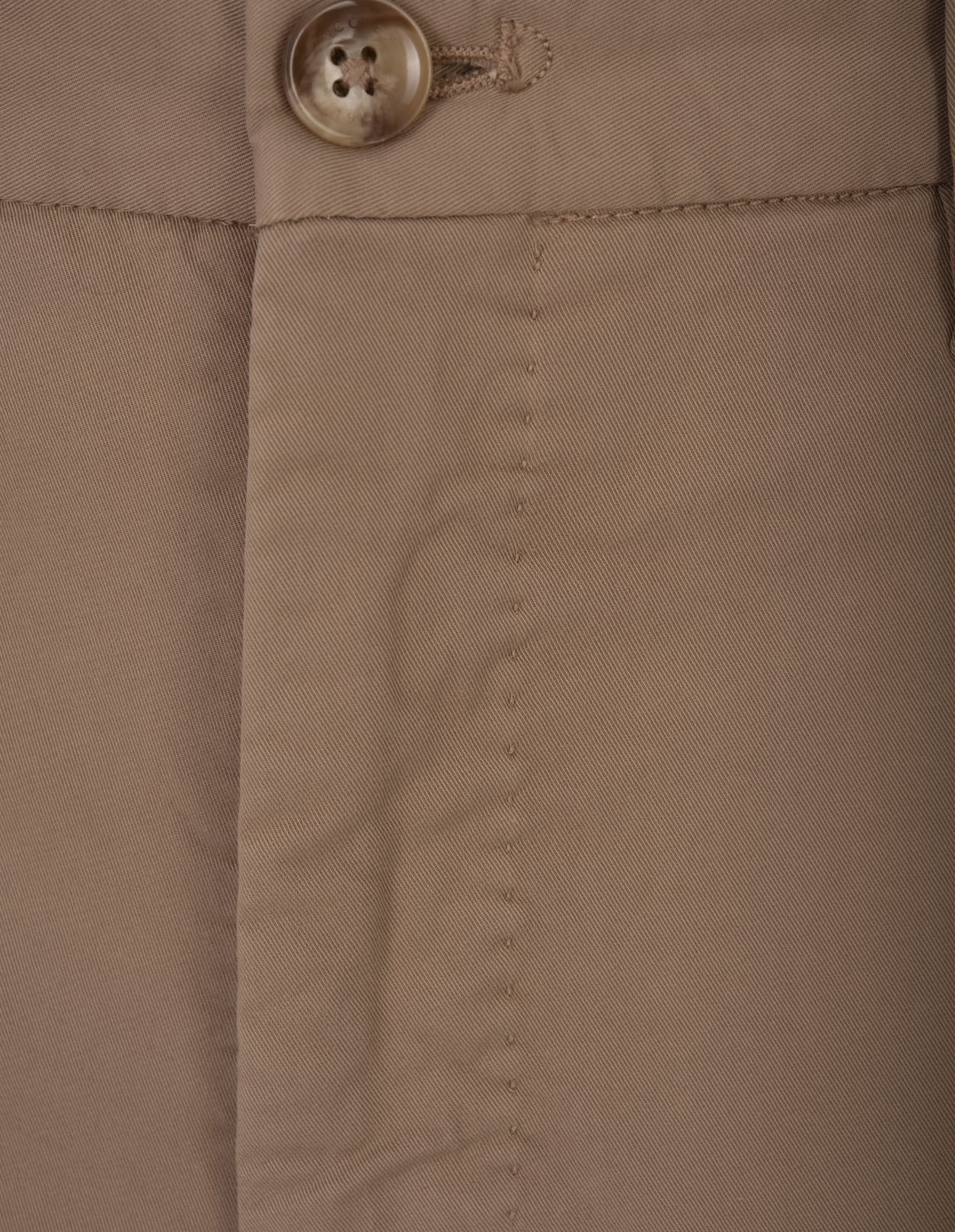 Shop Incotex Beige Tight Fit Trousers In Brown