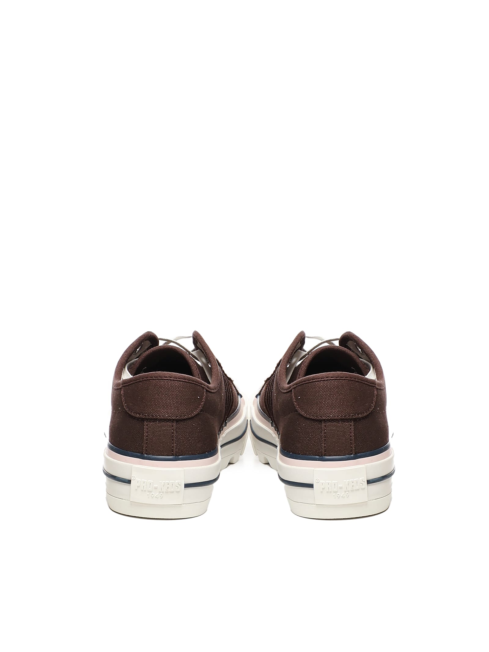 Pro-keds Low Sneakers With Platform In Brown