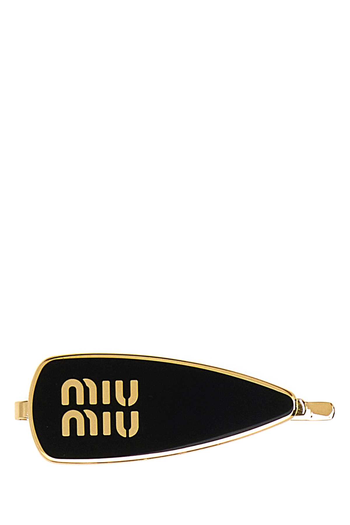 Miu Miu Engraved-logo Enamel Hair Clip